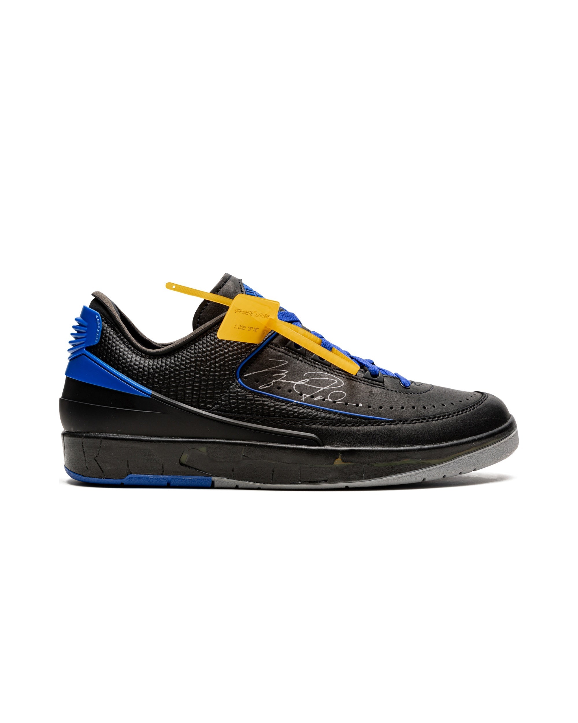 Jordan 2 Retro Low SP Off-White Black Blue