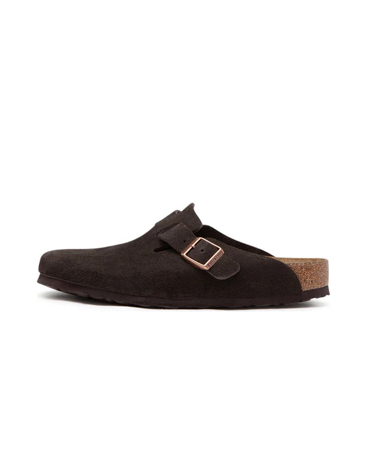 Birkenstock Boston Soft Footbed Suede Mocha