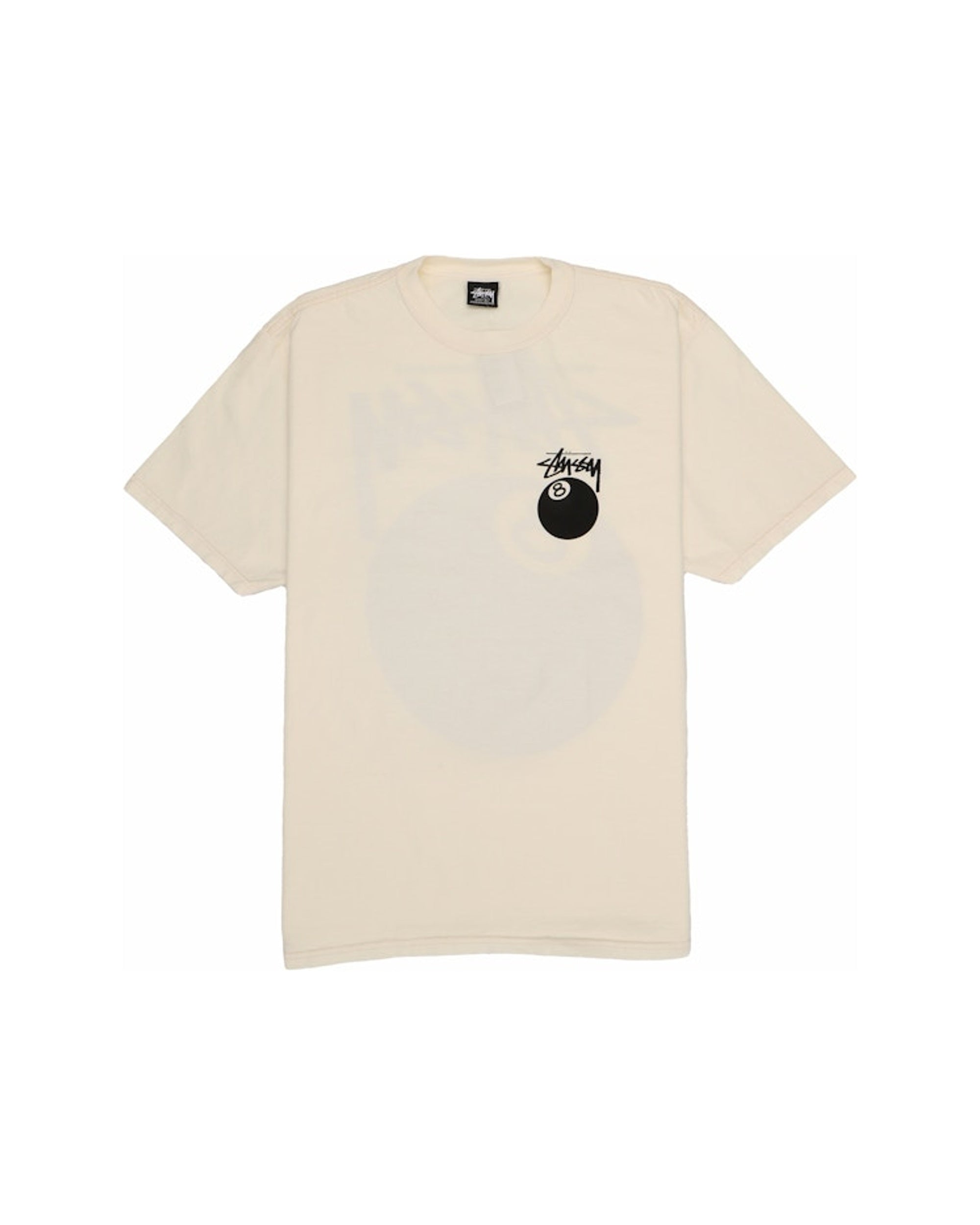 Stussy 8 Ball Pigment Dyed Tee Natural