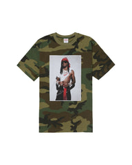 Supreme Playboi Carti Tee Woodland Camo