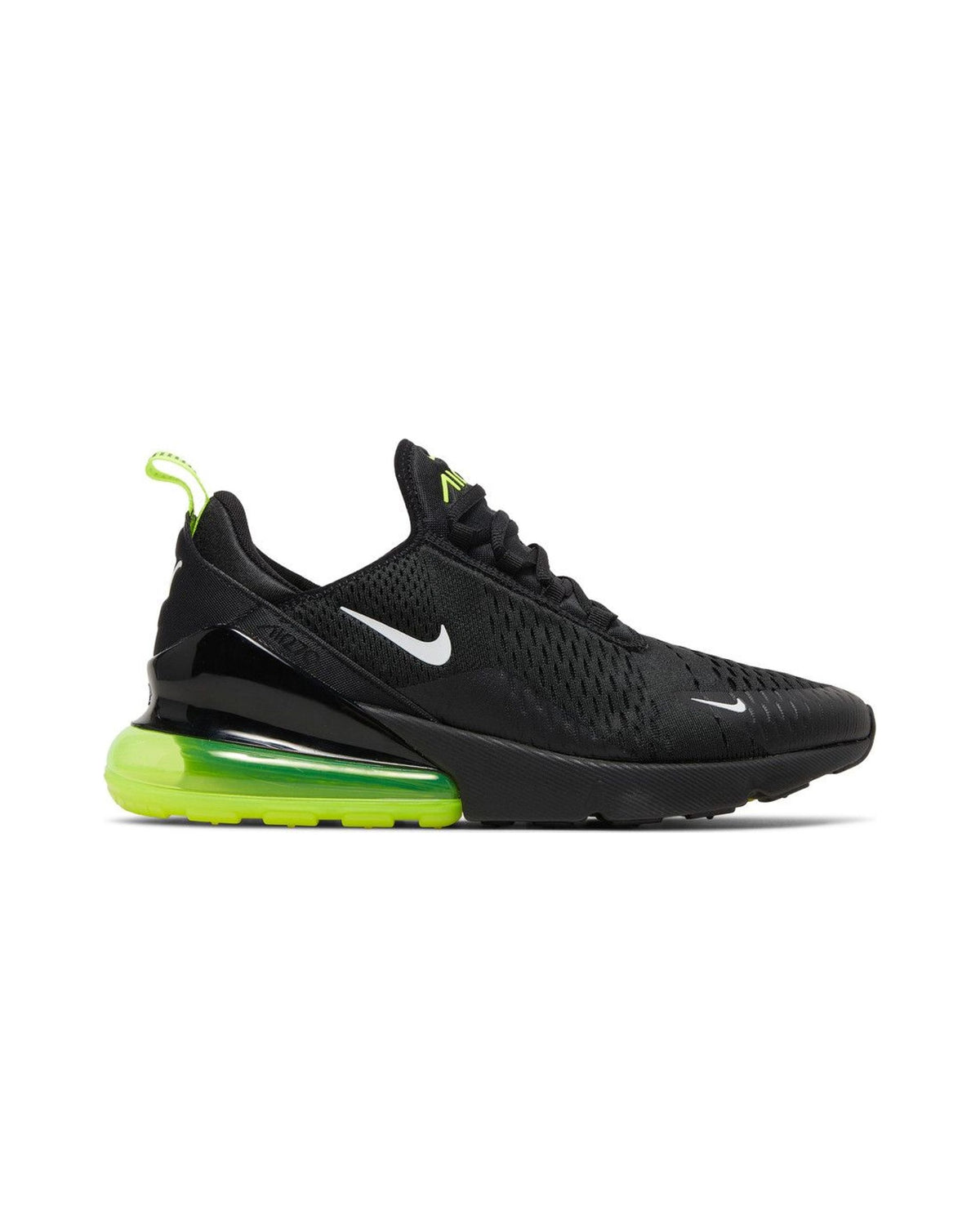 Nike Air Max 270 Black Neon | Ægte, 30 dages retur
