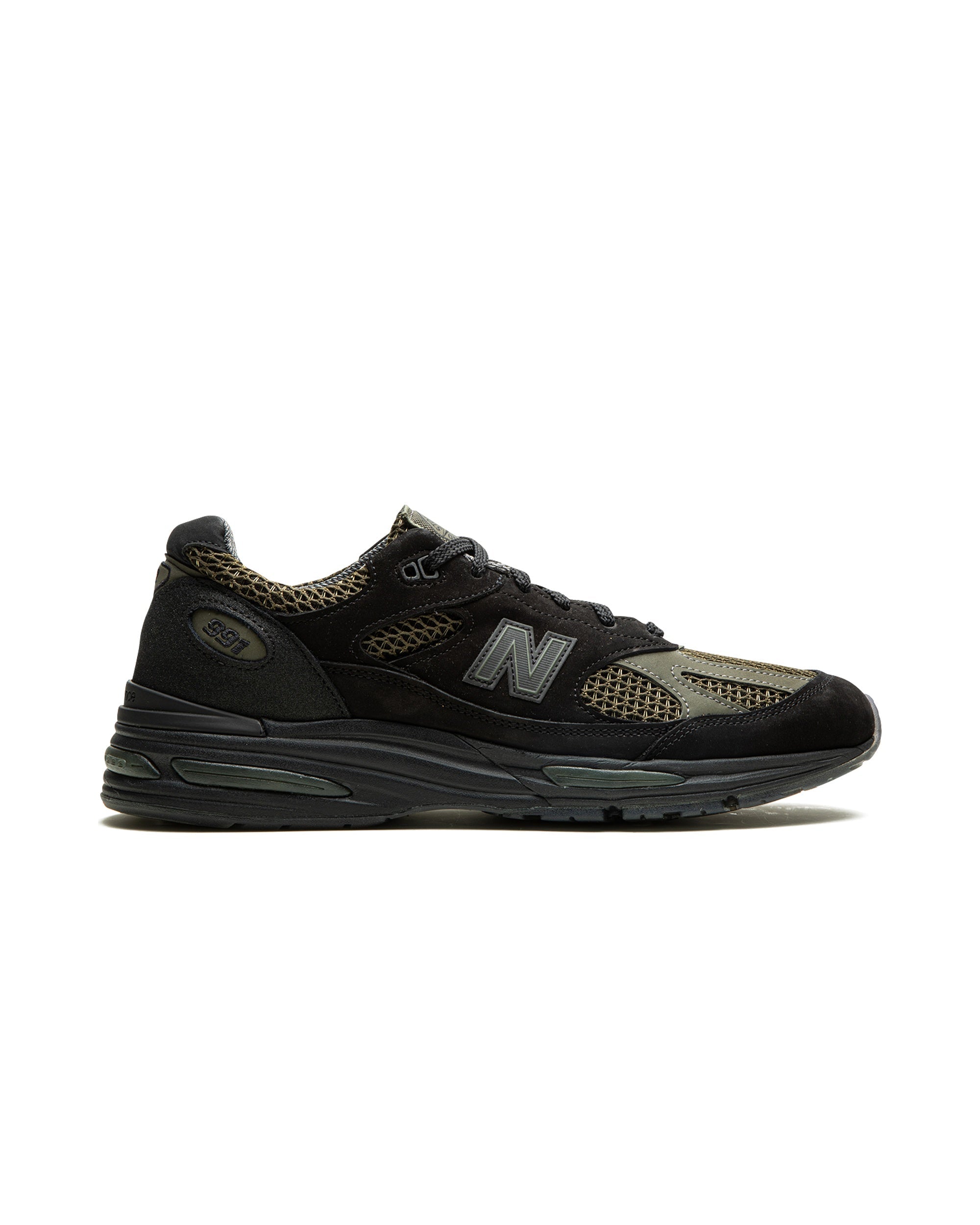 New Balance 991v2 MiUK Stone Island Black