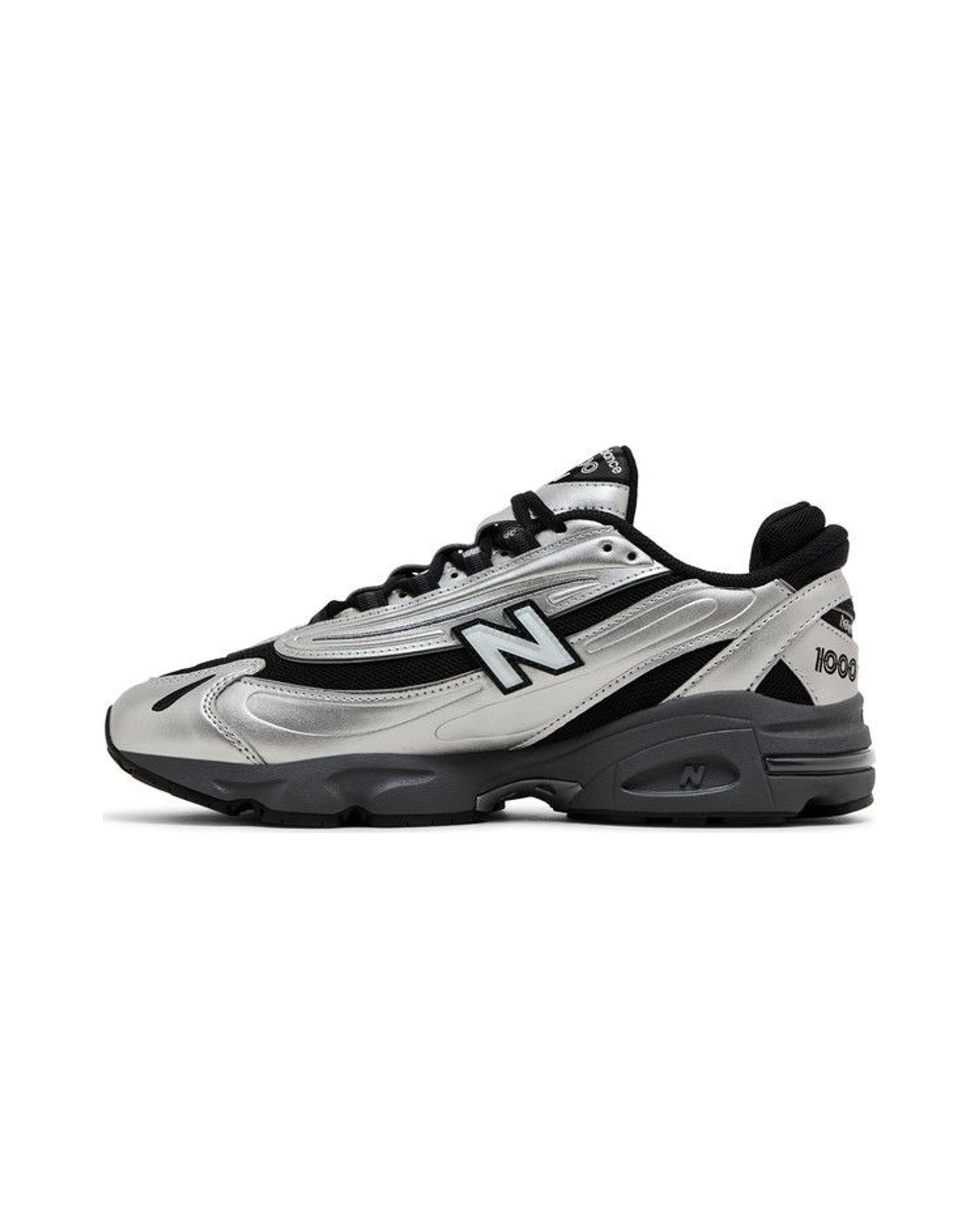 New Balance 1000 Black Silver Metallic