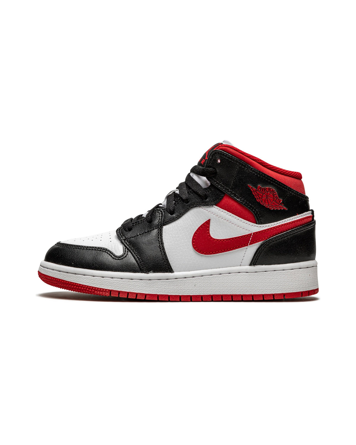 Jordan 1 Mid Gym Red Black White