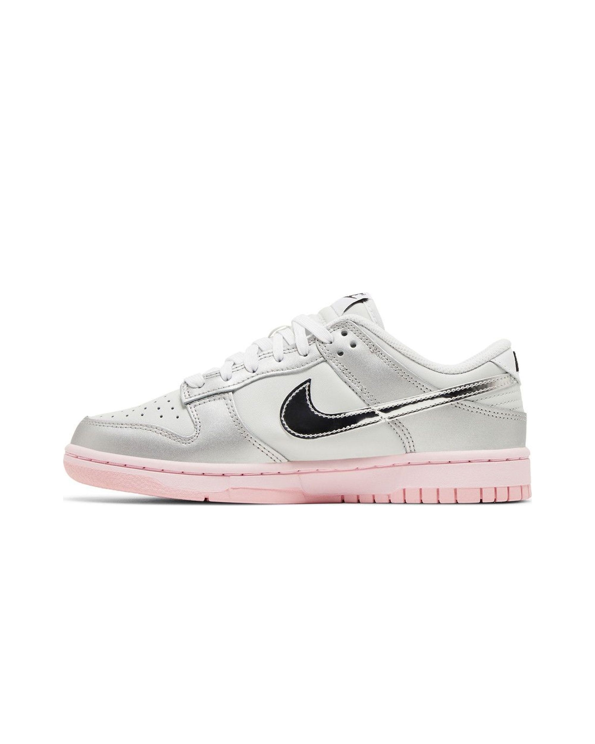 Nike Dunk Low LX Metallic Silver Pink Foam (Women's)