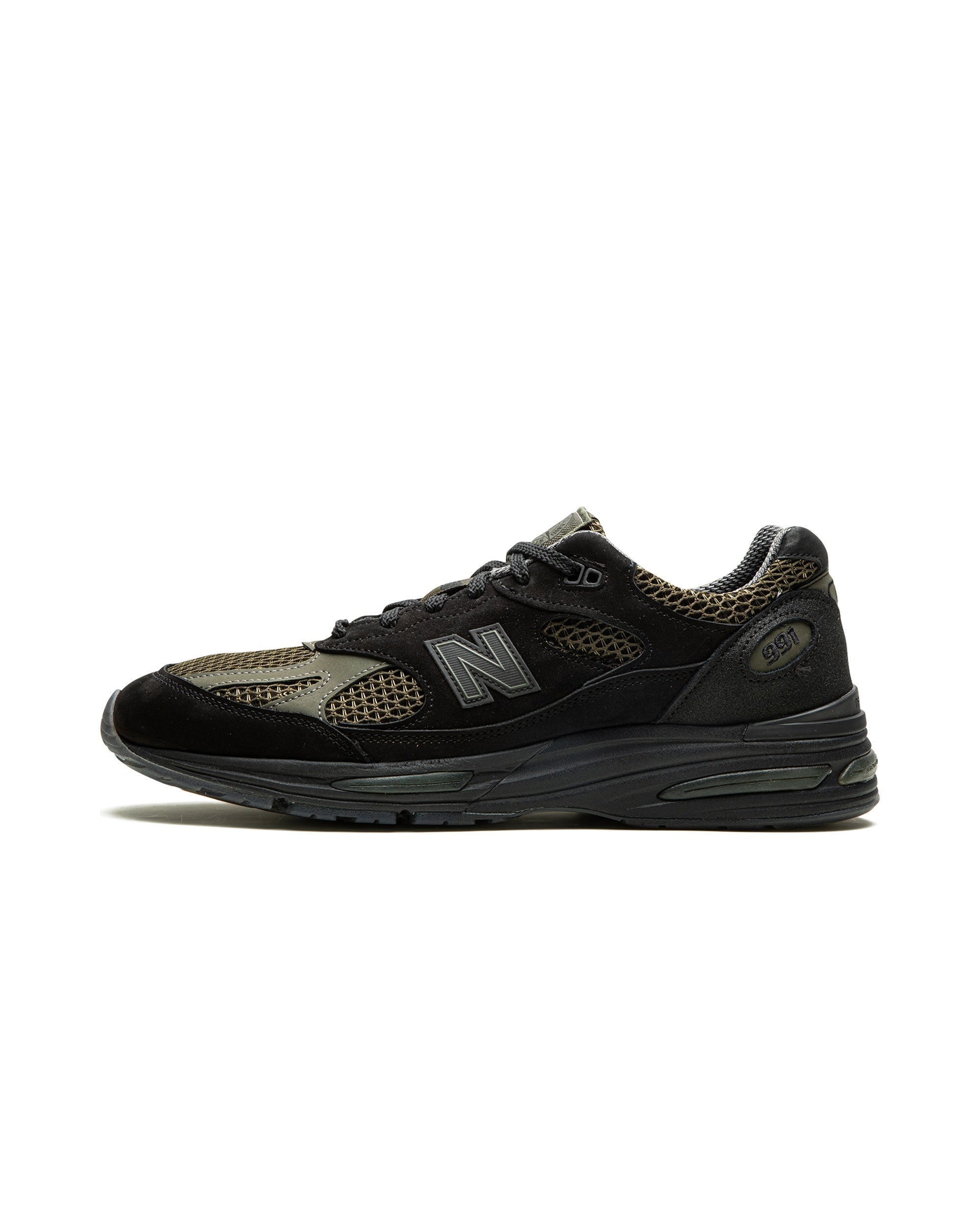 New Balance 991v2 MiUK Stone Island Black