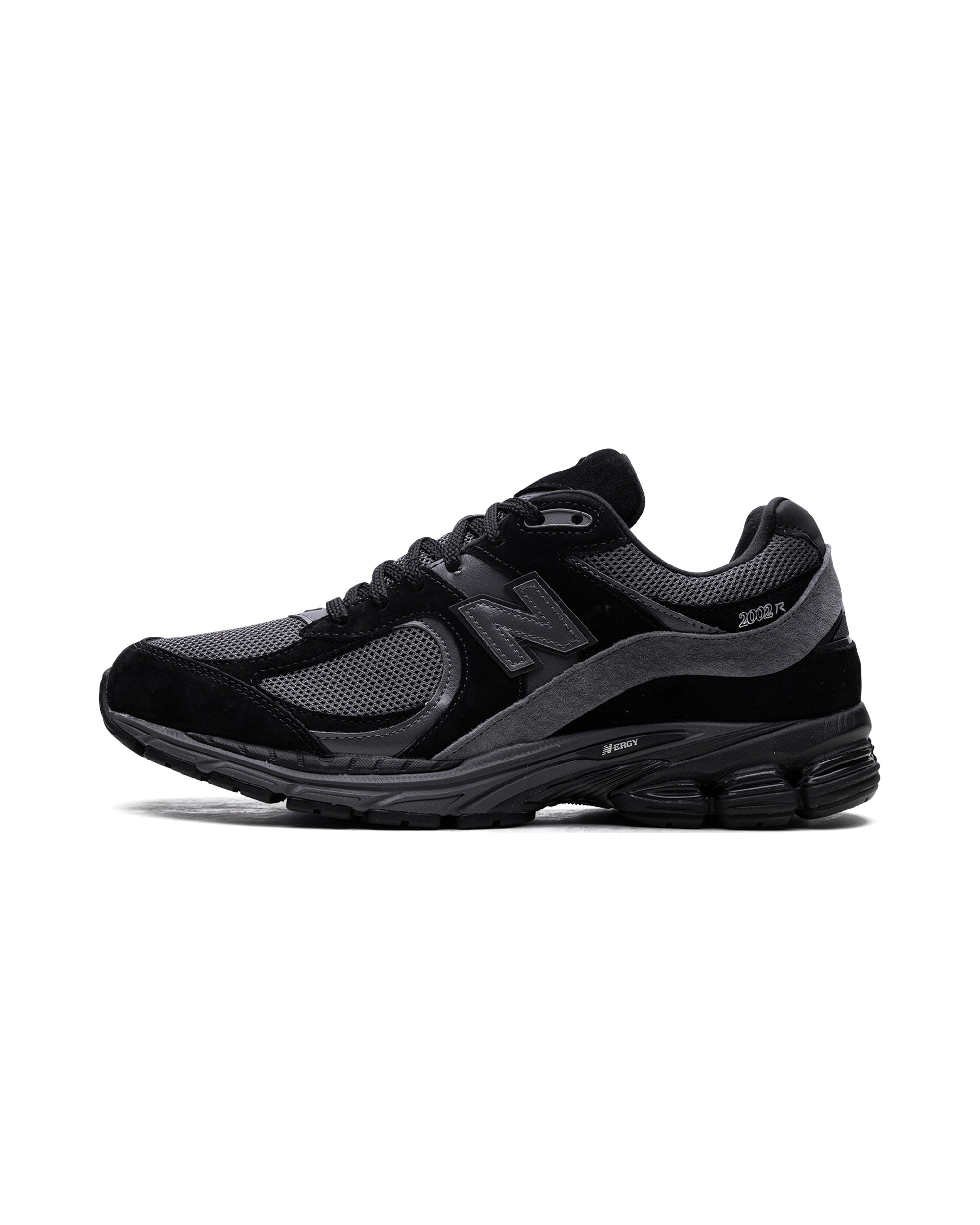 New Balance 2002R Black Dark Grey