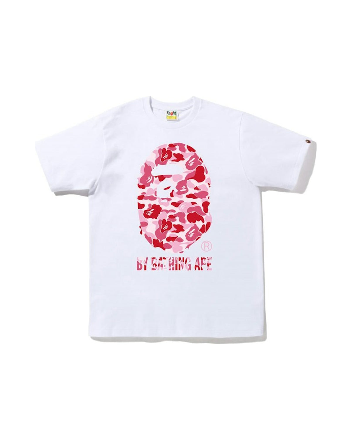BAPE ABC Camo By Bathing Ape Tee White/Pink