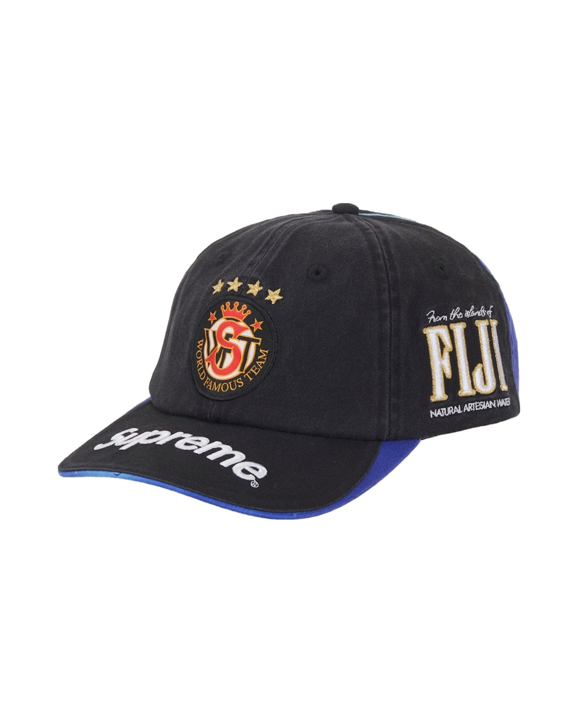 Supreme Fiji 6-Panel Black