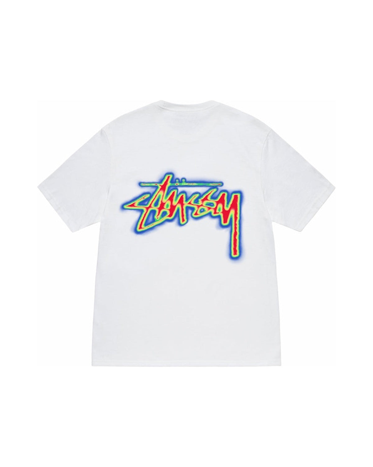 Stussy Thermal Stock Tee White - STREET BILL