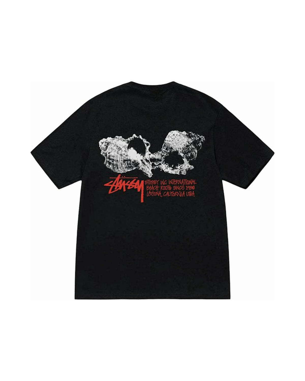 Stussy Shells Tee Black
