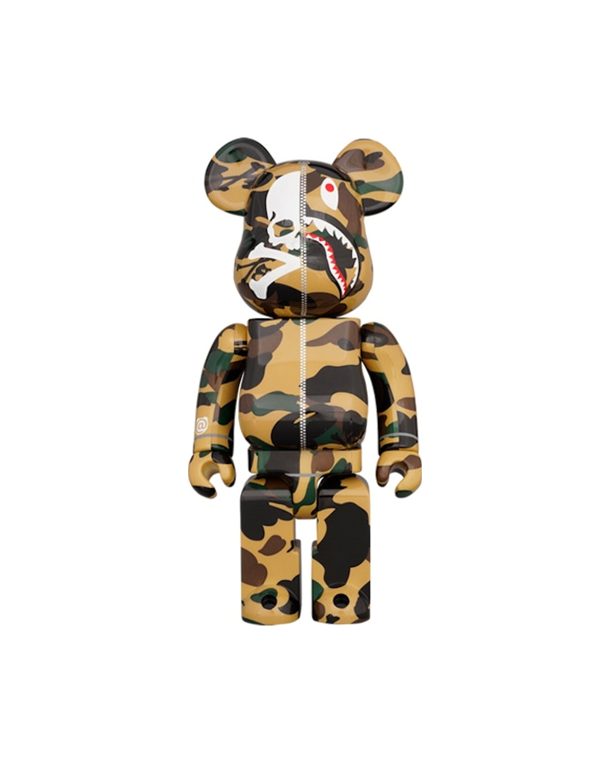 Bearbrick Mastermind vs Bape(R) 1000% Yellow Camo