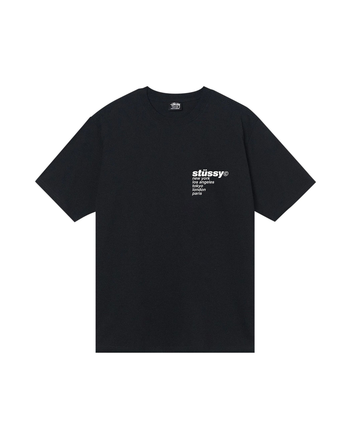 Stussy Strawberry Tee Black