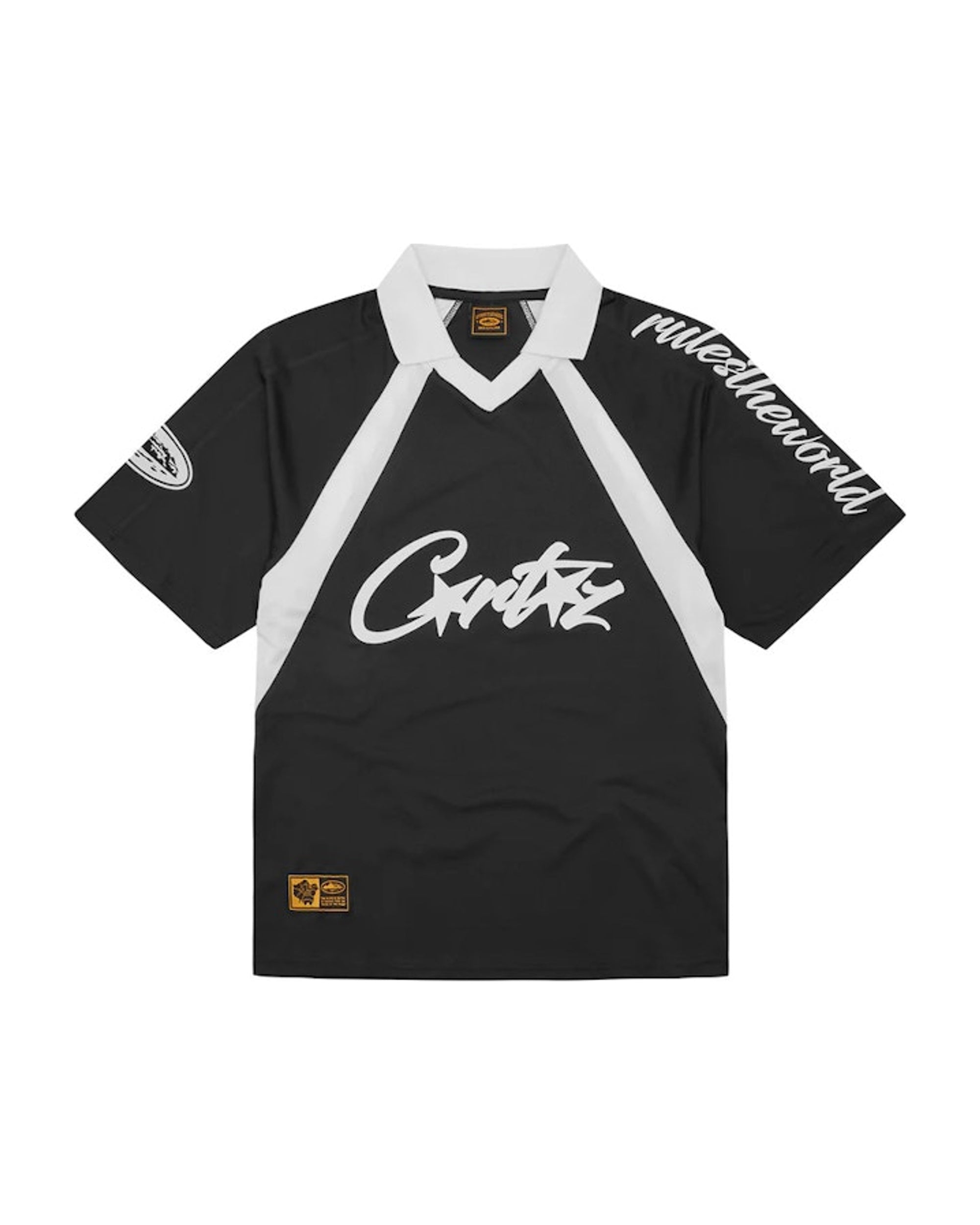 Corteiz Allstarz Football Jersey Black | STREET BILL