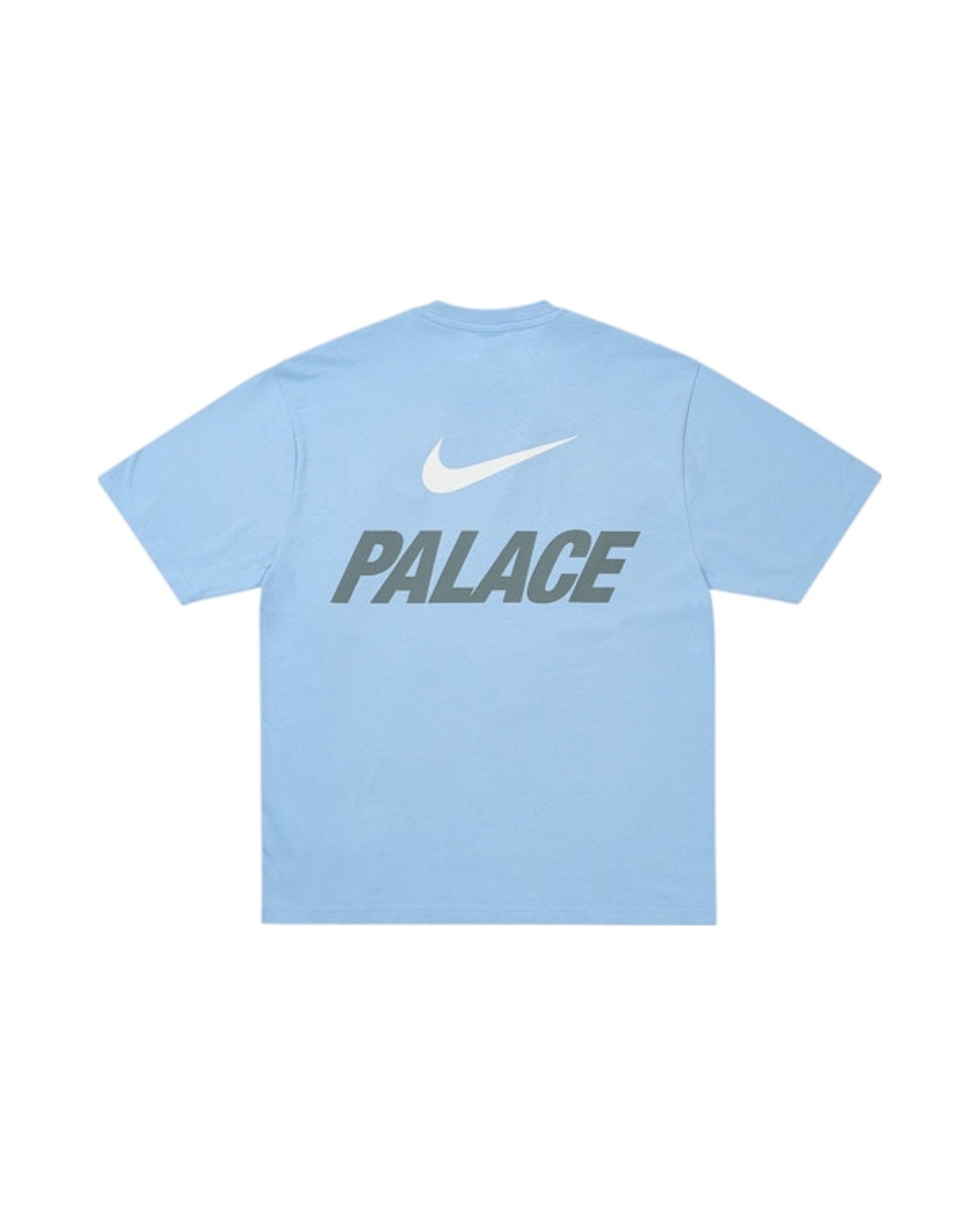 Palace x Nike Font Swoosh T-shirt Sky Blue