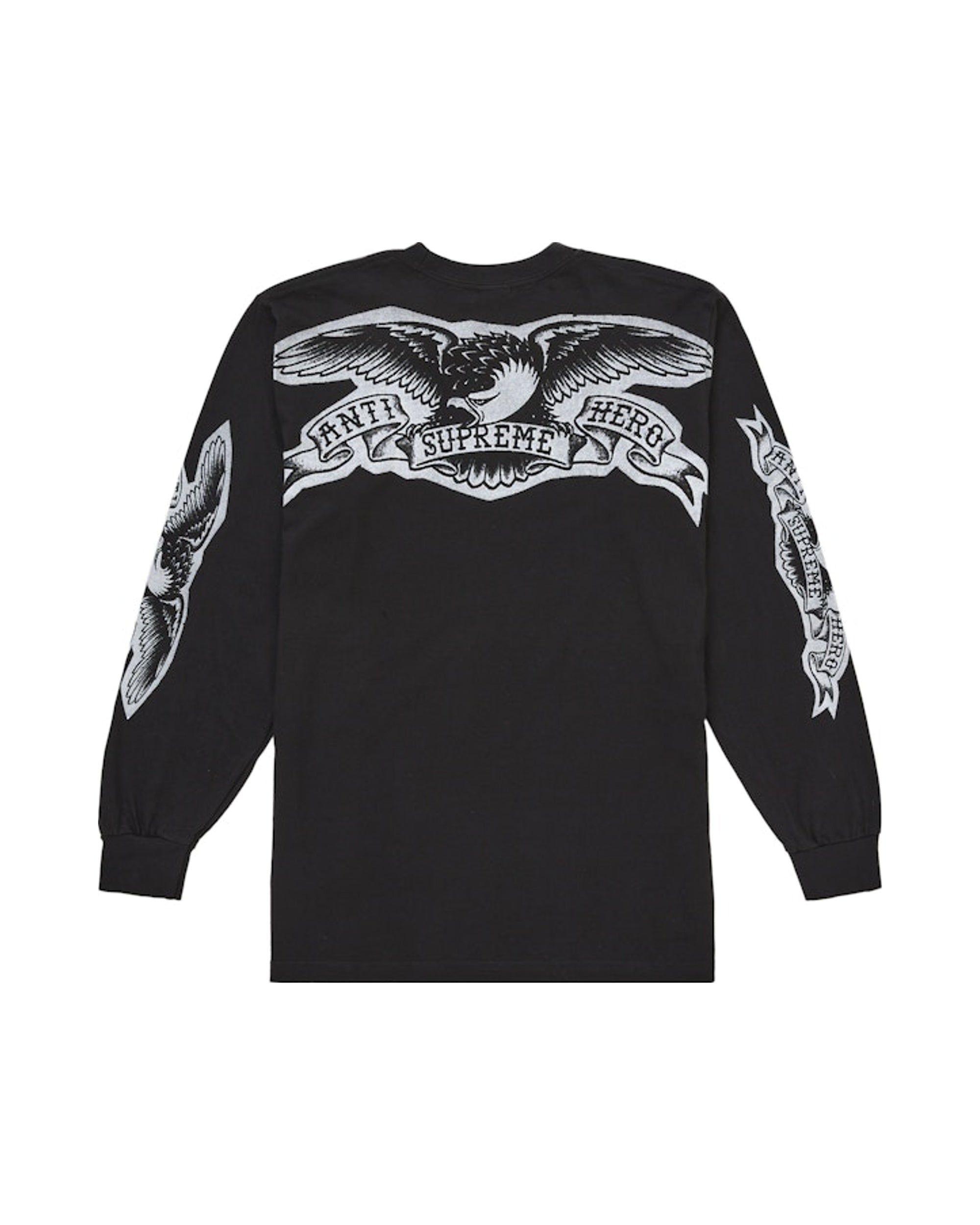 Supreme ANTIHERO Eagle L/S Tee Black