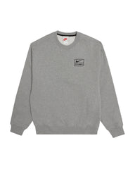 Nike x Stussy Crewneck Fleece Grey