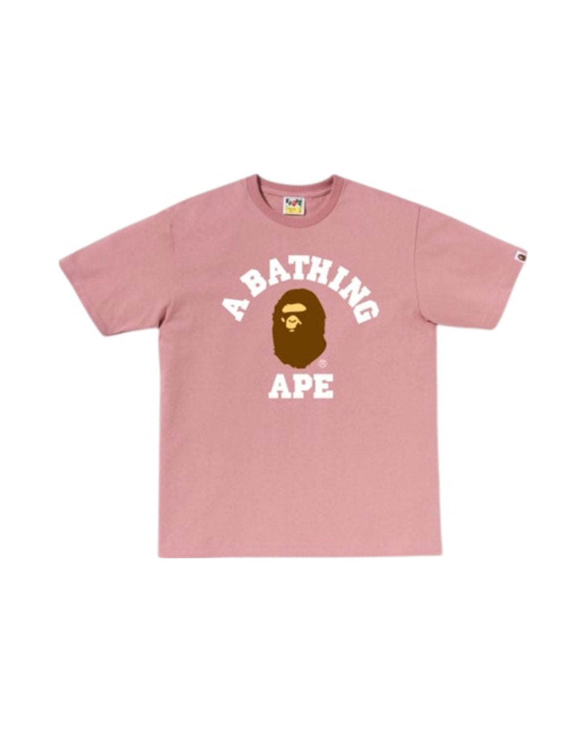 BAPE Essential College T-shirt (FW26) Pink