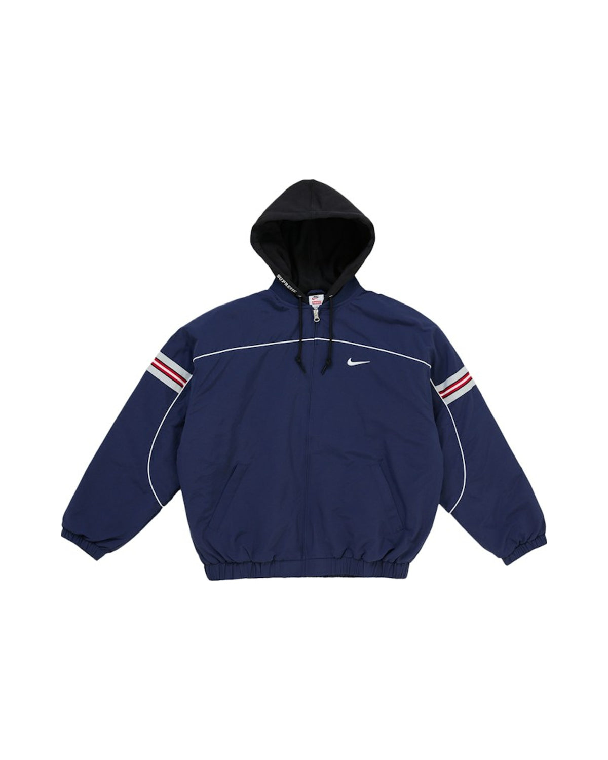 Supreme Nike Nylon Hooded Jacket Navy