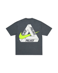 Palace x Nike Tri Swoosh T-Shirt Charcoal