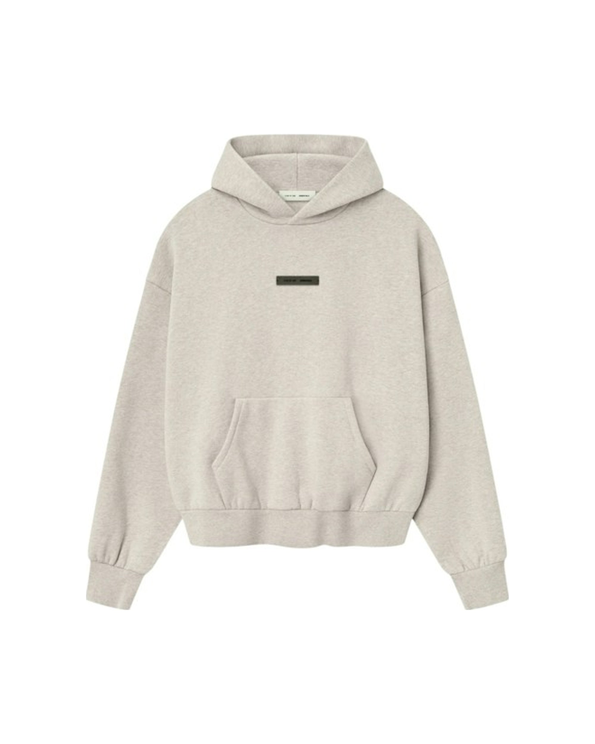 Fear of God Essentials Classic Fleece Hoodie Heather Stone