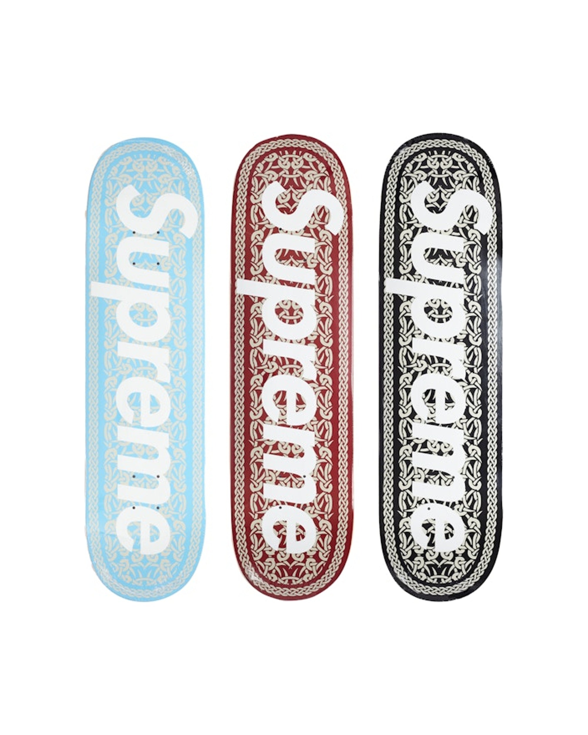 Supreme Celtic Knot Deck Set Black/Red/Blue