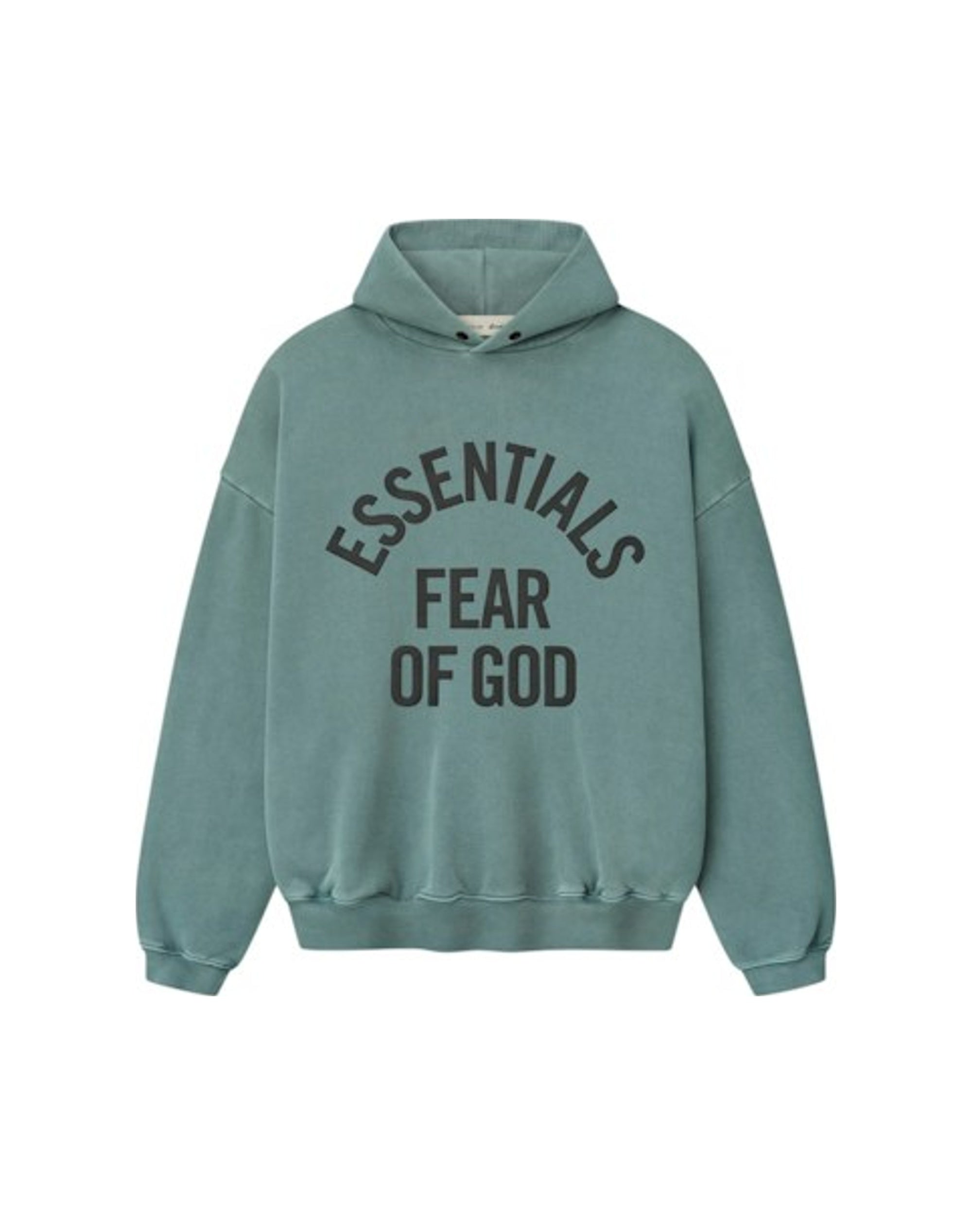 Fear of God Essentials Campus 90's Hoodie Faded Coastal