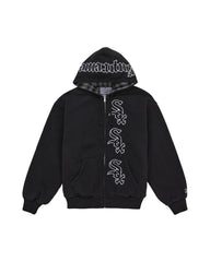 Supreme Chicago White Sox Zip Up Hooded Sweatshirt Black