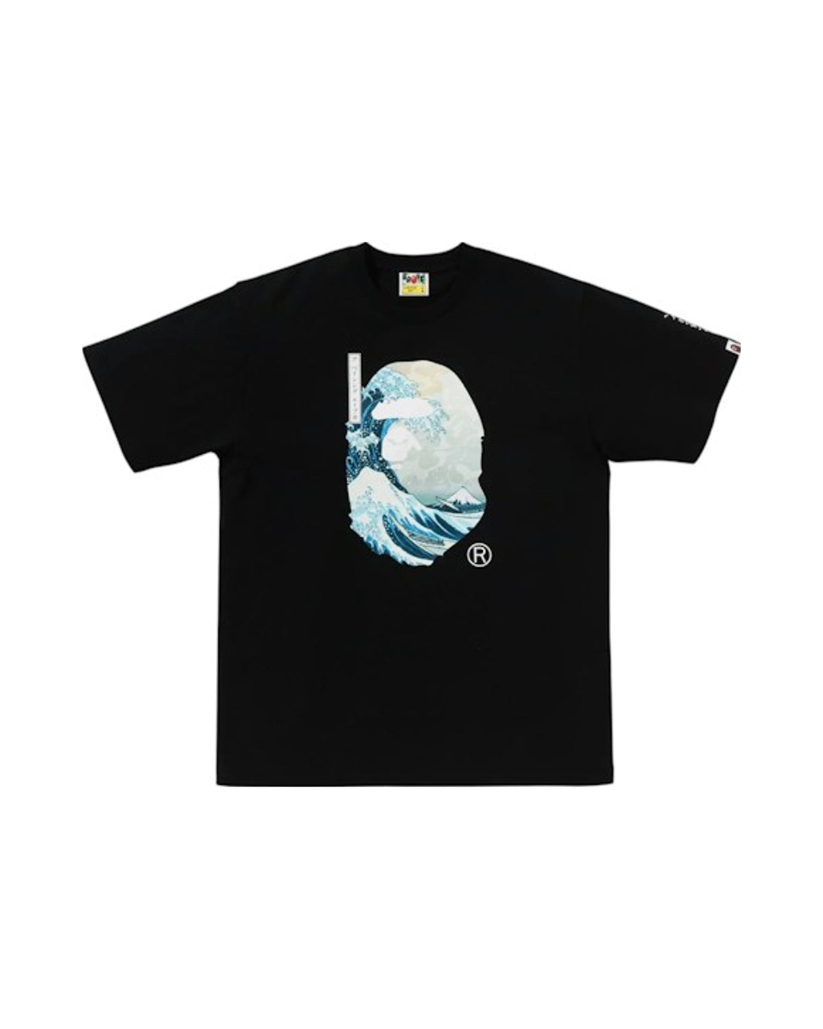 BAPE x Ukiyo-E Ape Head I Tee Black