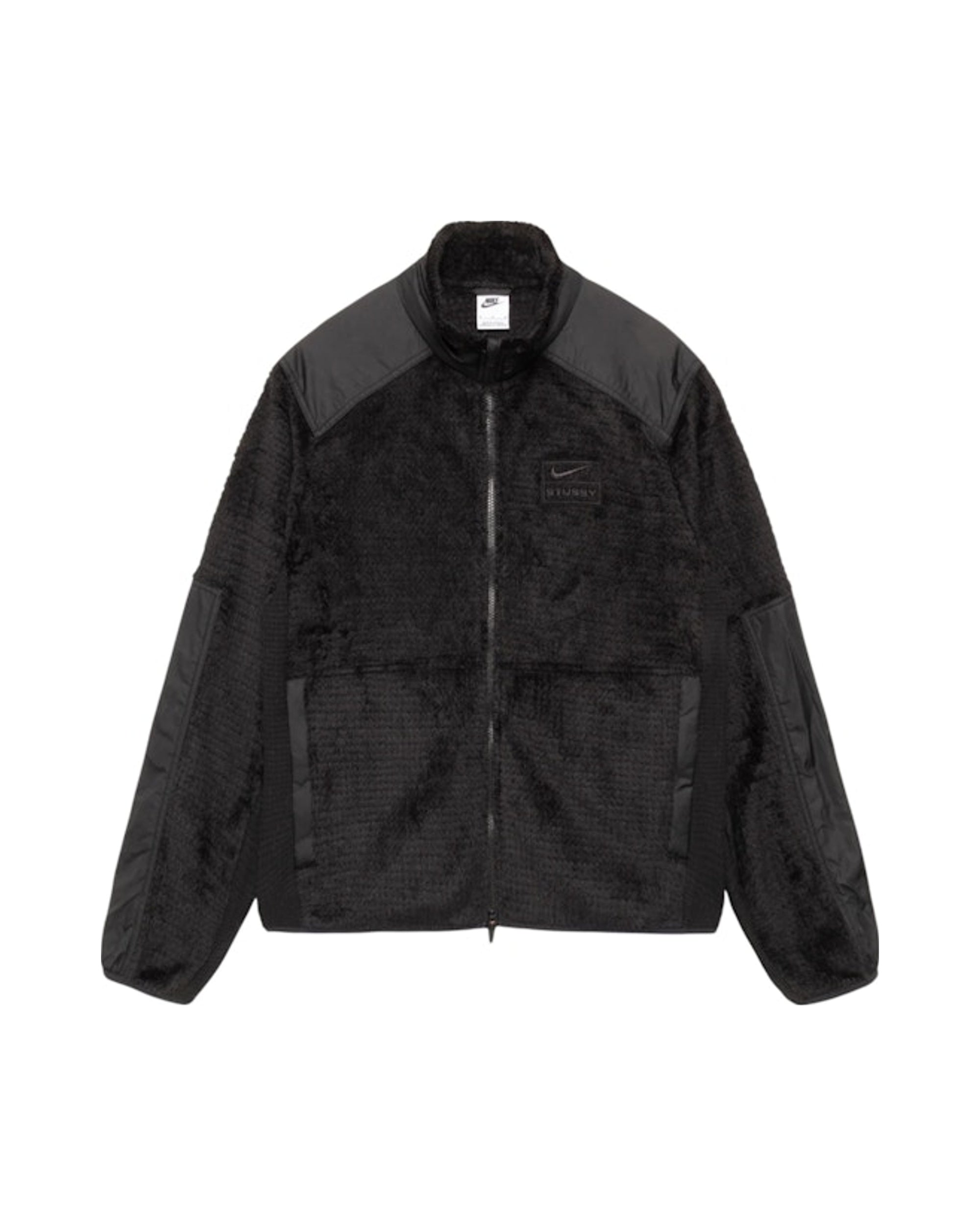 Stussy x Nike Full Zip Fleece Black