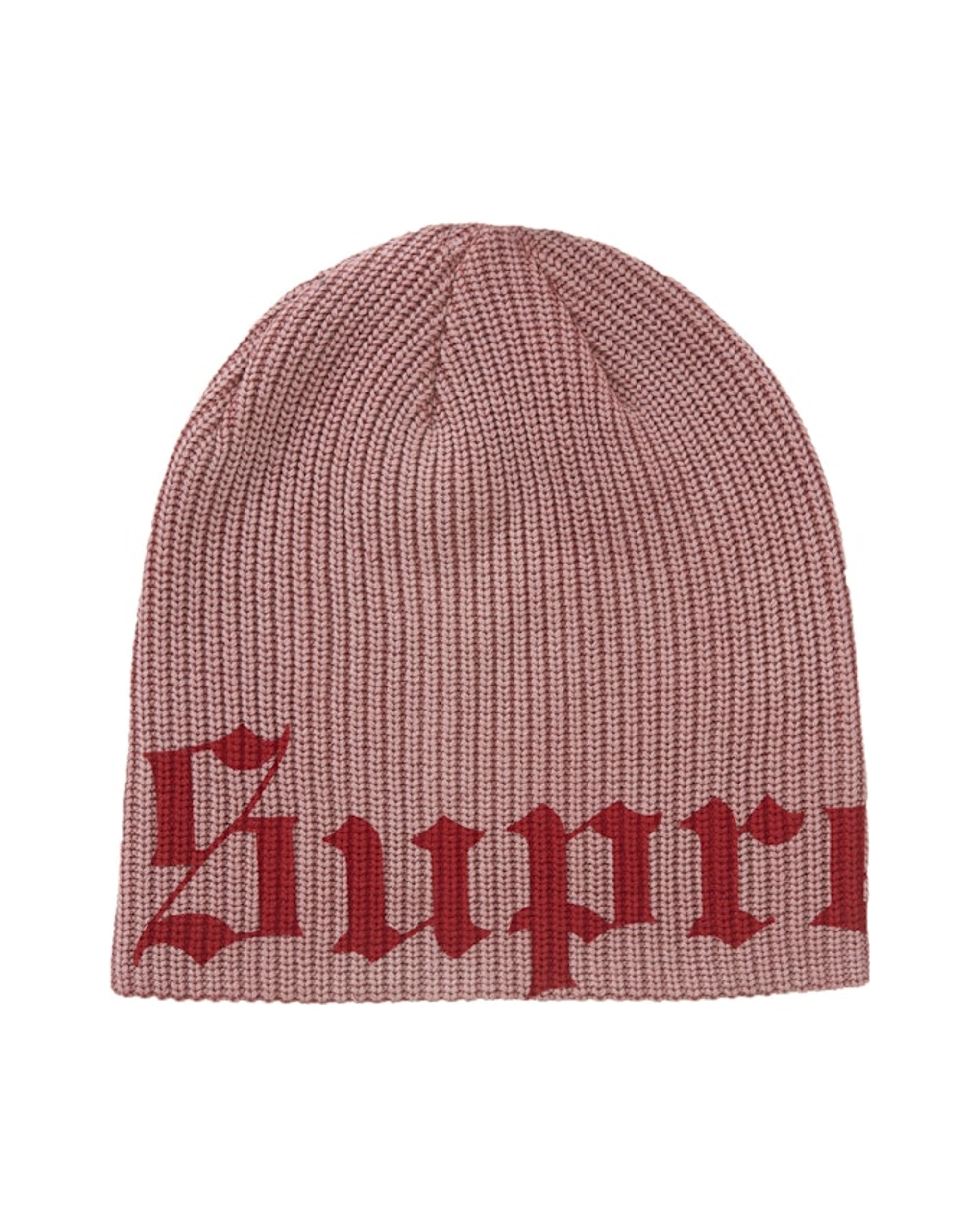 Supreme Old English Printed Beanie Red 赤 Supreme Old English Beanie Red | STREET BILL