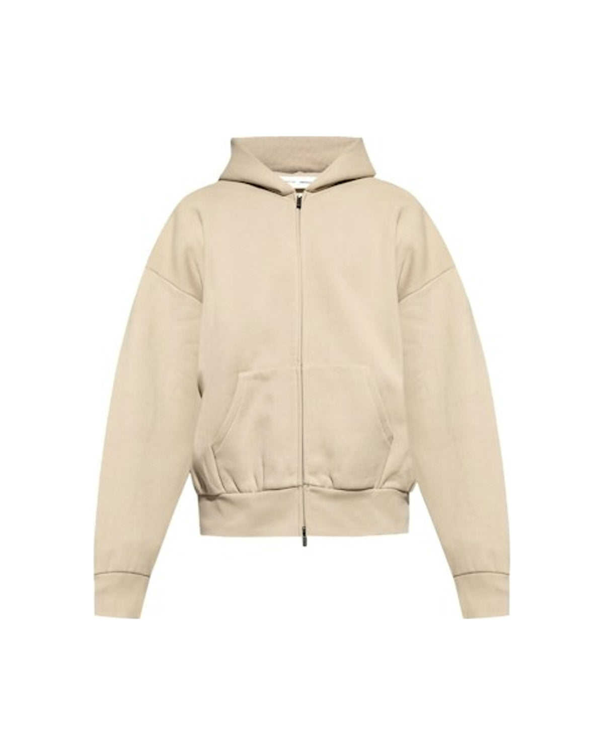 Fear of God Essentials Classic Fleece Zip Up Hoodie Timber