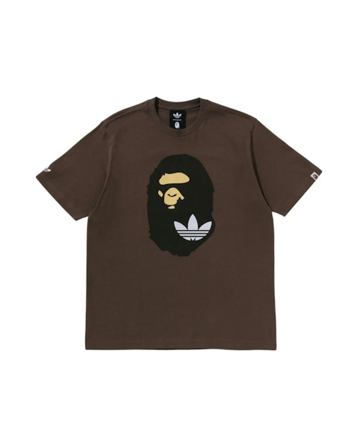 adidas x BAPE Ape Head Tee Brown