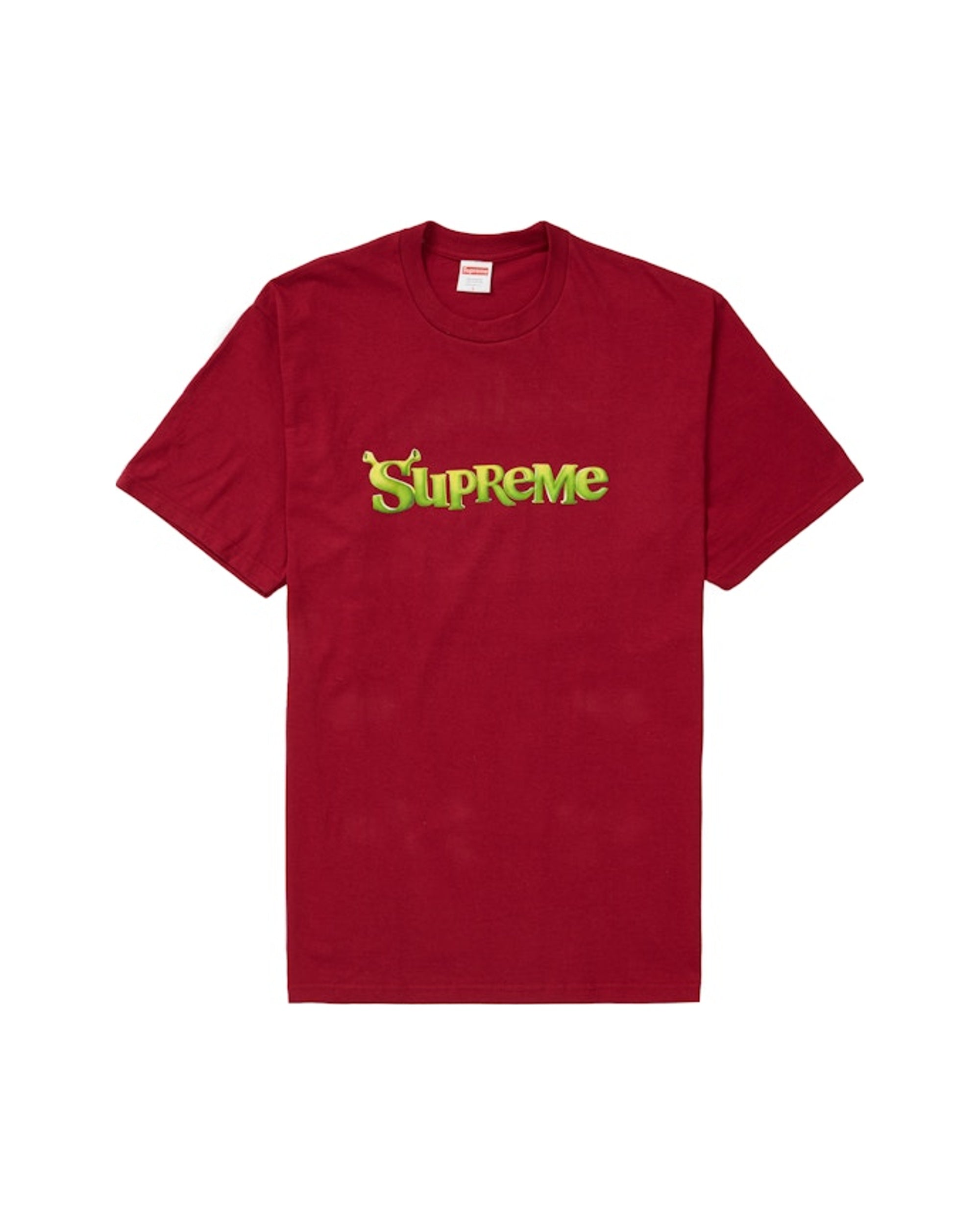 Supreme Shrek Tee Cardinal