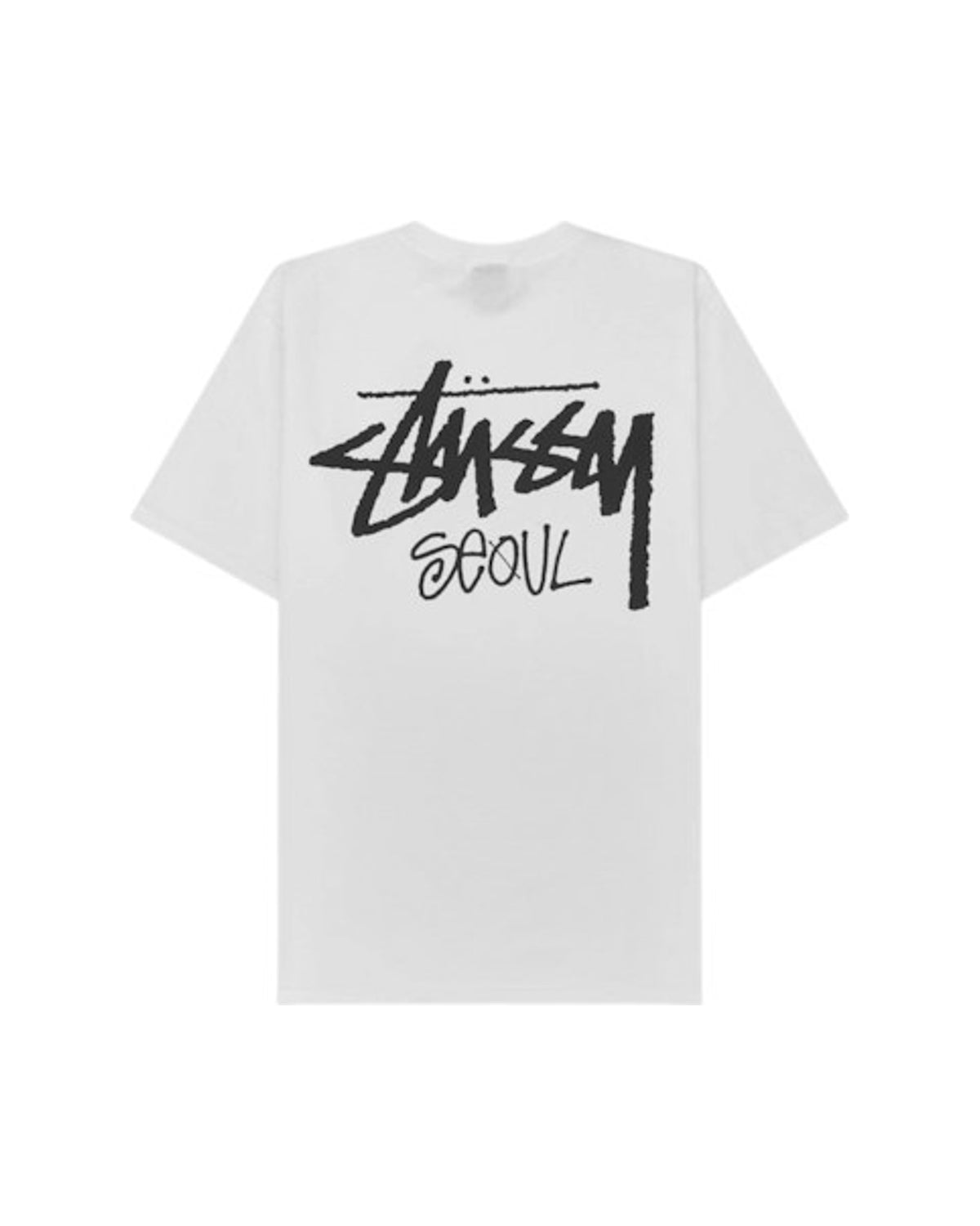 Stussy Stock Seoul Exclusive T-shirt White