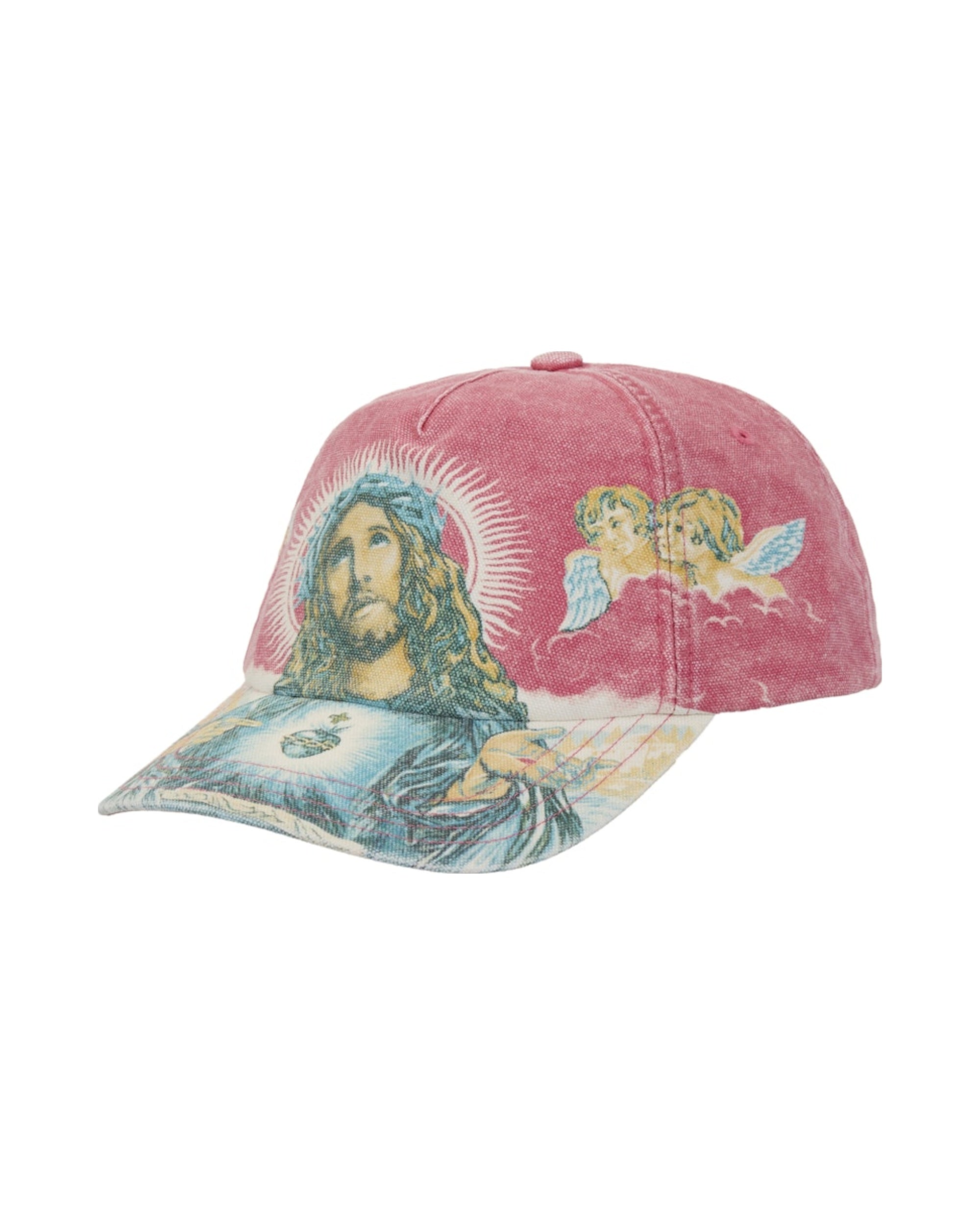 Supreme Jesus 5-Panel Cap Red | STREET BILL