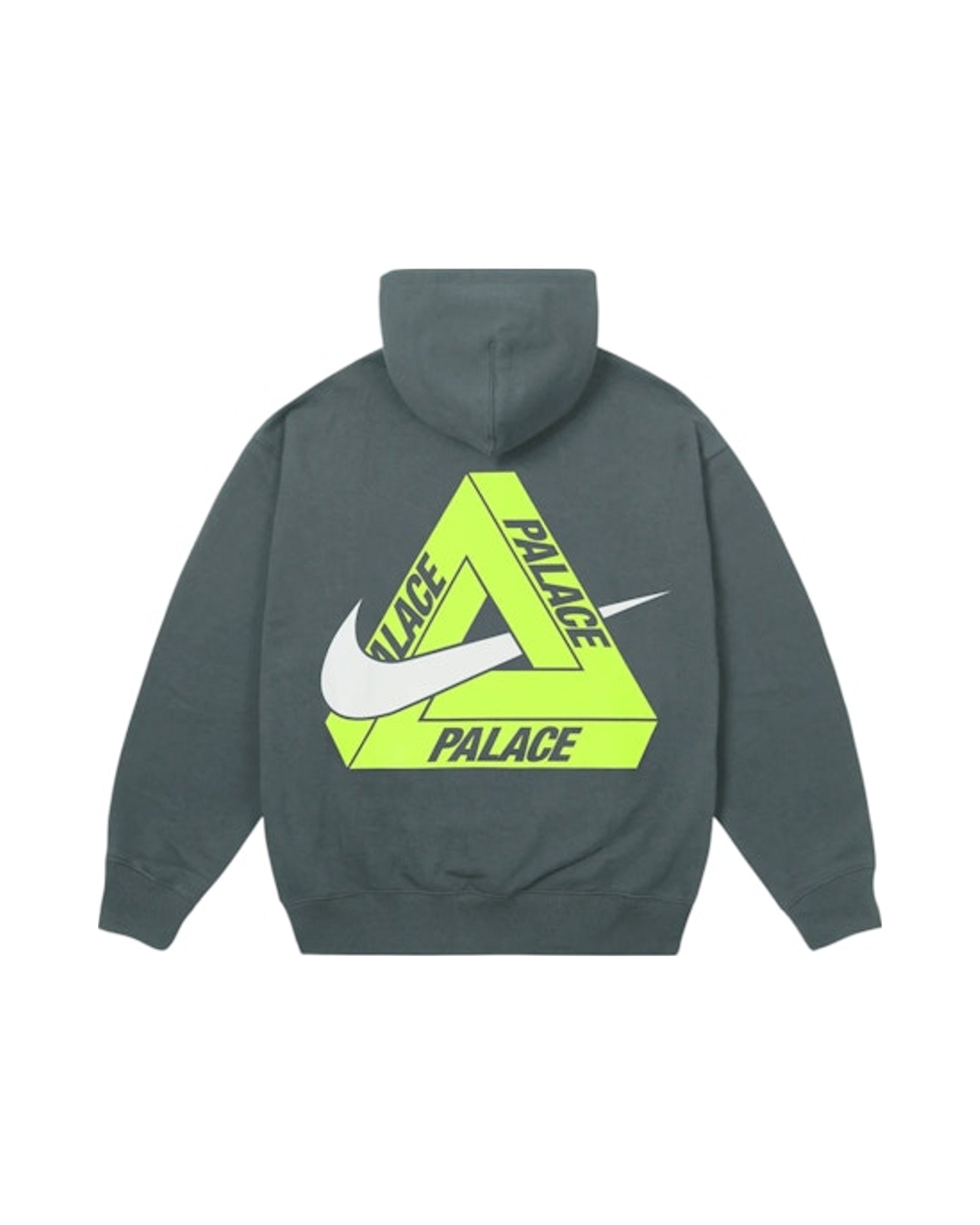 Palace x Nike Tri Swoosh Hood Charcoal | STREET BILL