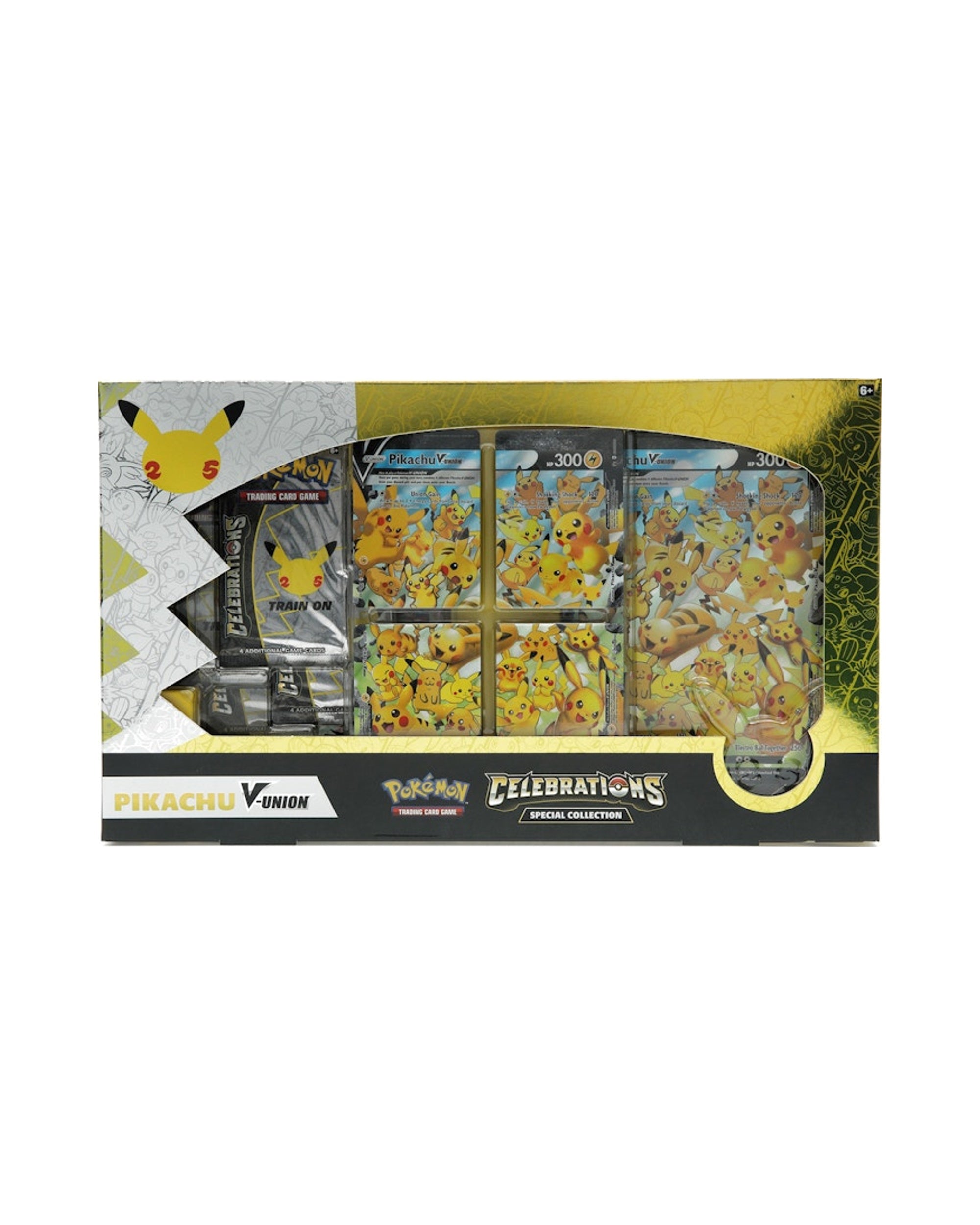 Pokémon TCG 25th Anniversary Celebrations Pikachu V Union Special Collection Box