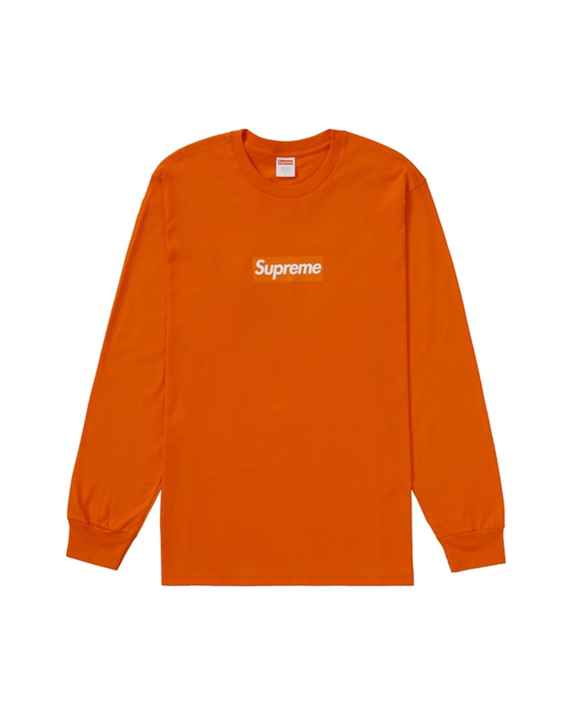 Supreme Box Logo L/S Tee Orange