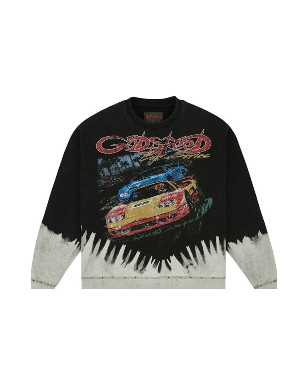 Godspeed F.T.W LS T-shirt Black Bleached Wash