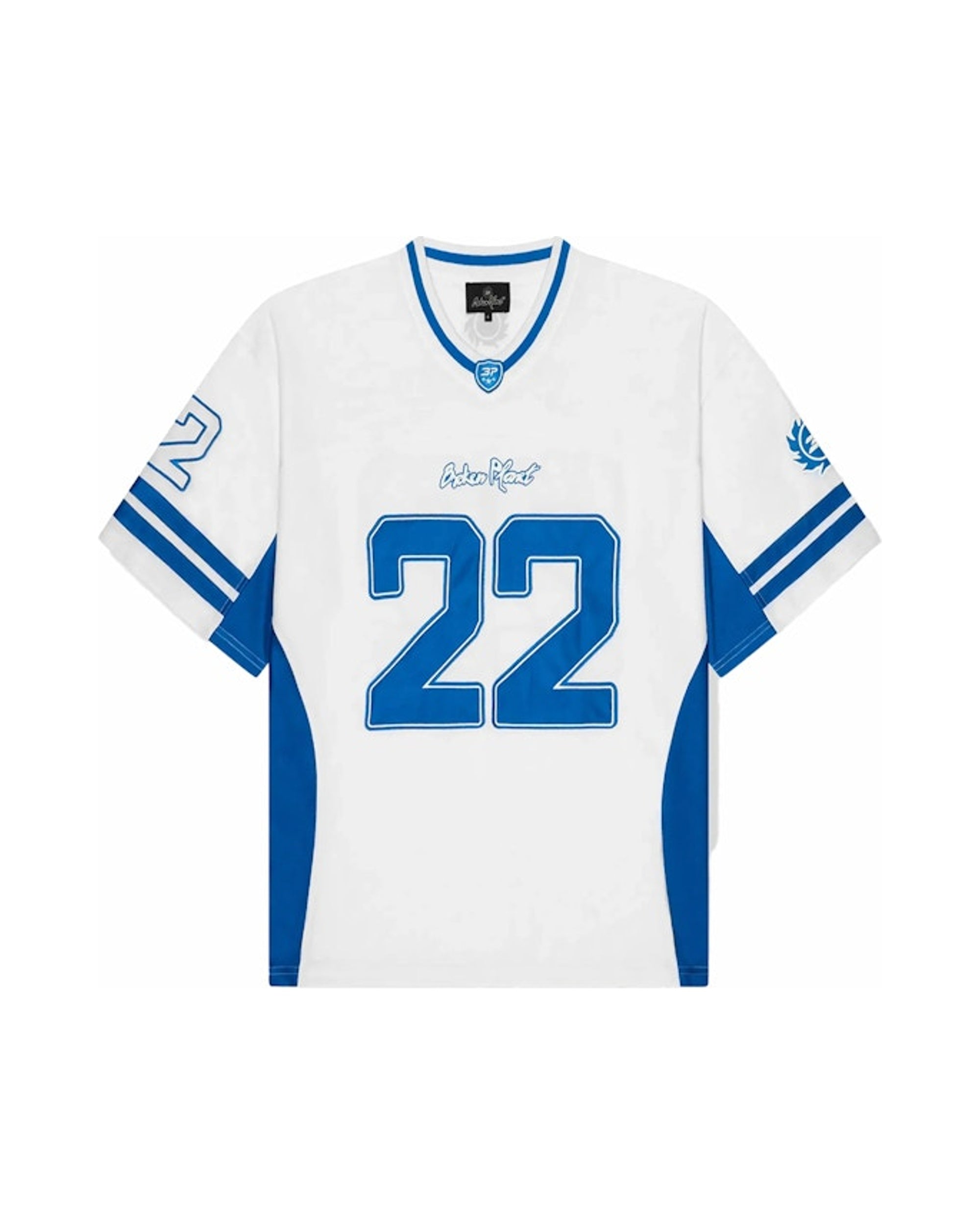 Broken Planet Football Jersey (FW24) White/Blue