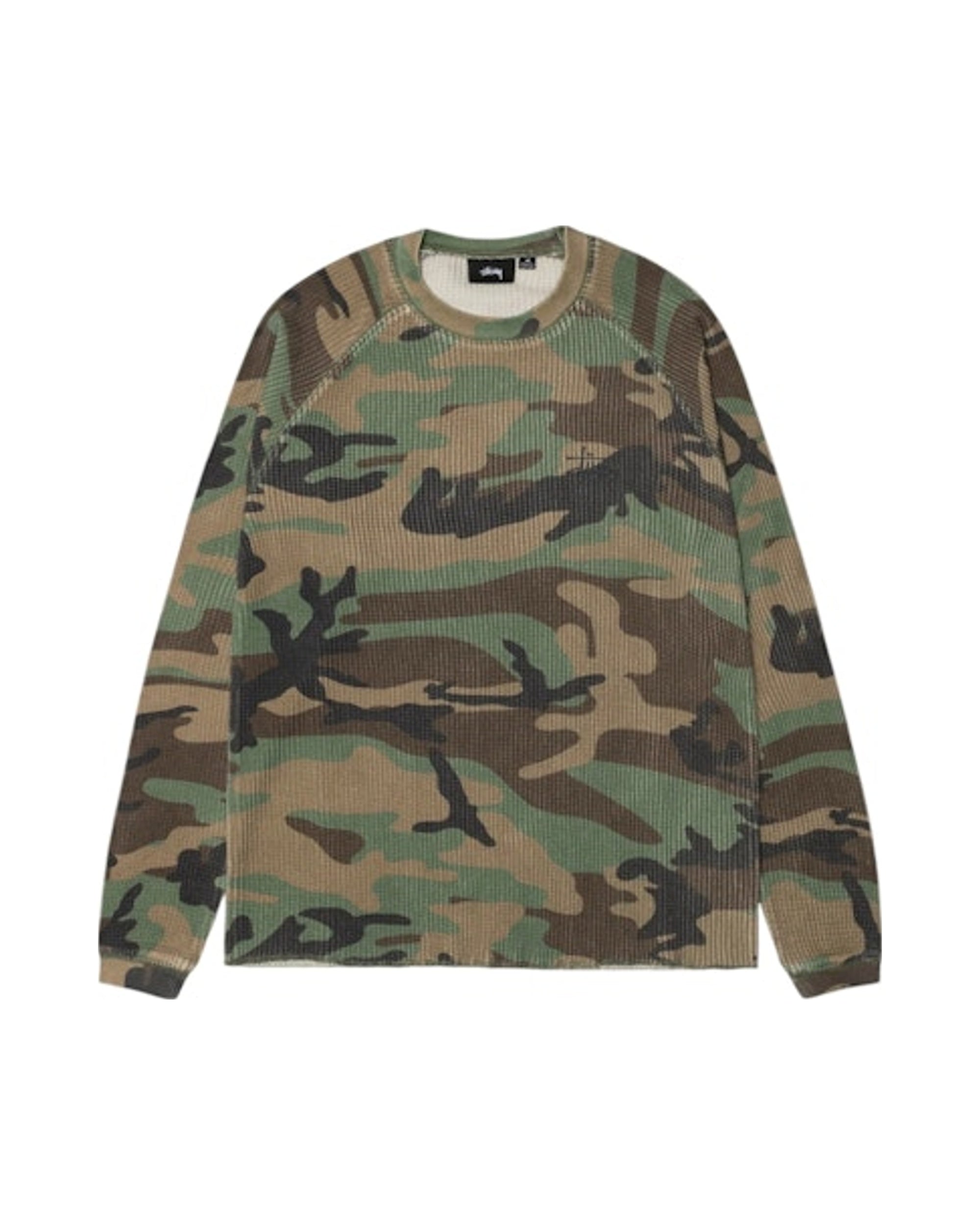 Stussy Basic Thermal Woodland Camo