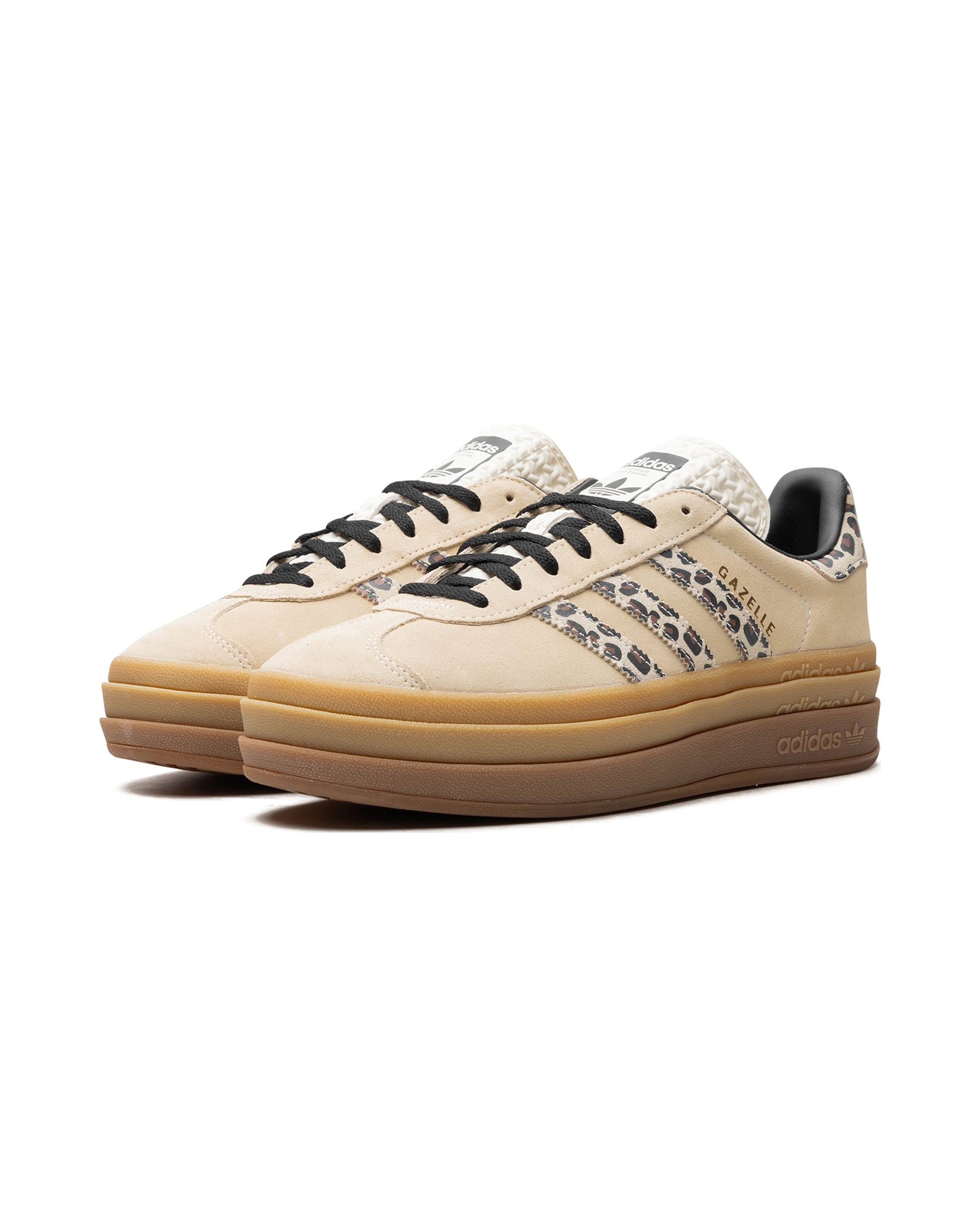 adidas Gazelle Bold Cream Black Leopard (Women's)