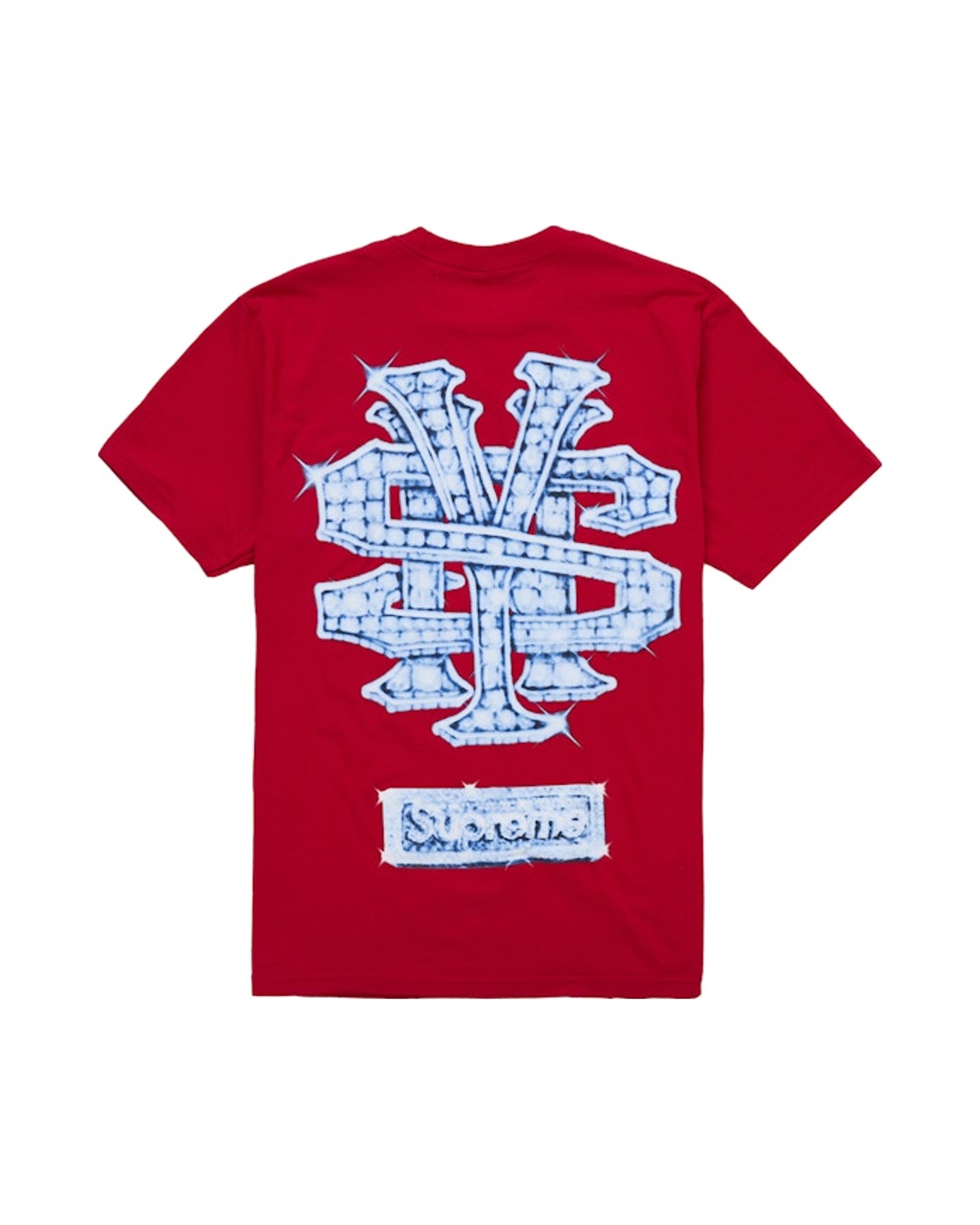 Supreme Snowman Tee Red