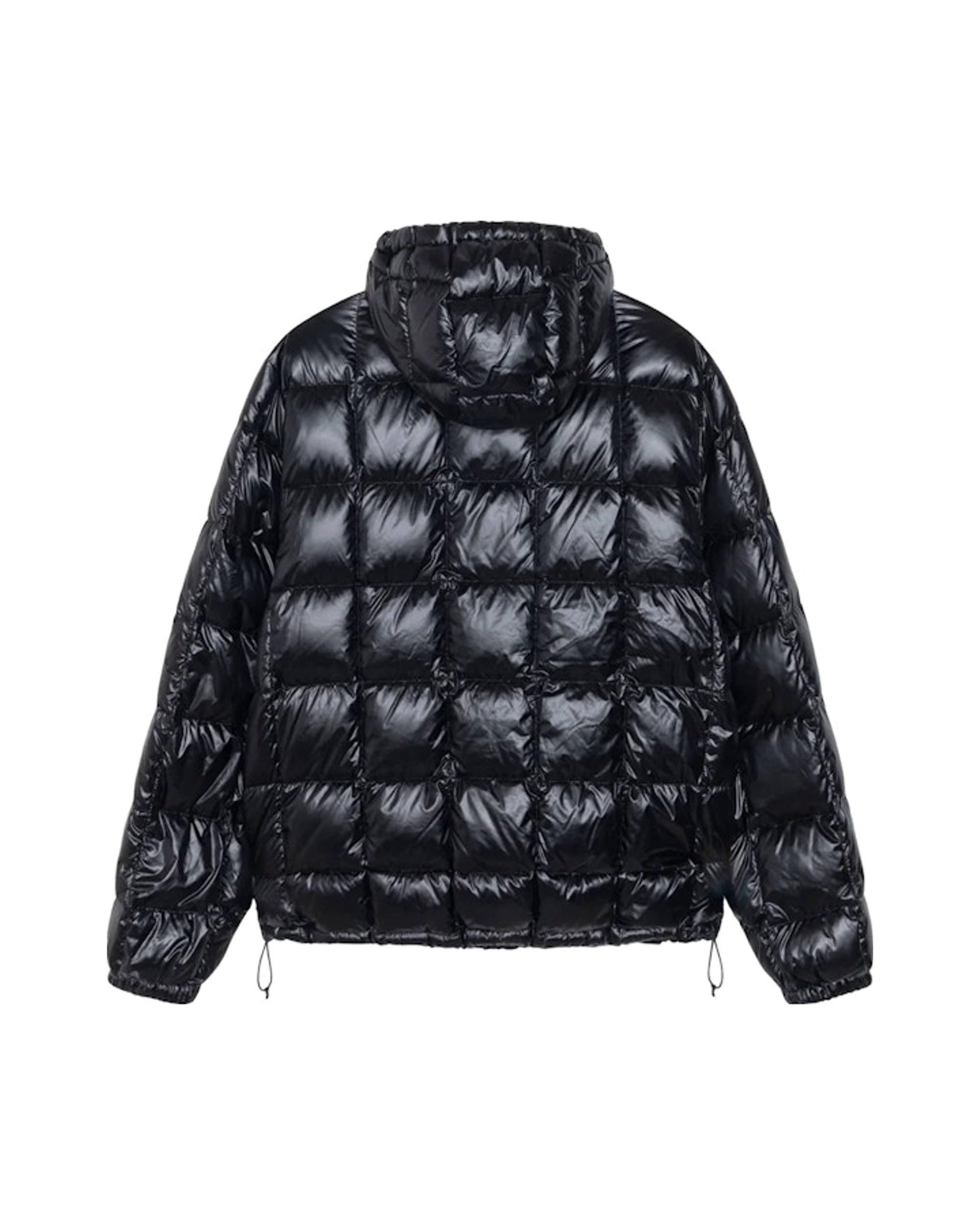 Stussy Midweight Hooded Puffer Black | STREET BILL