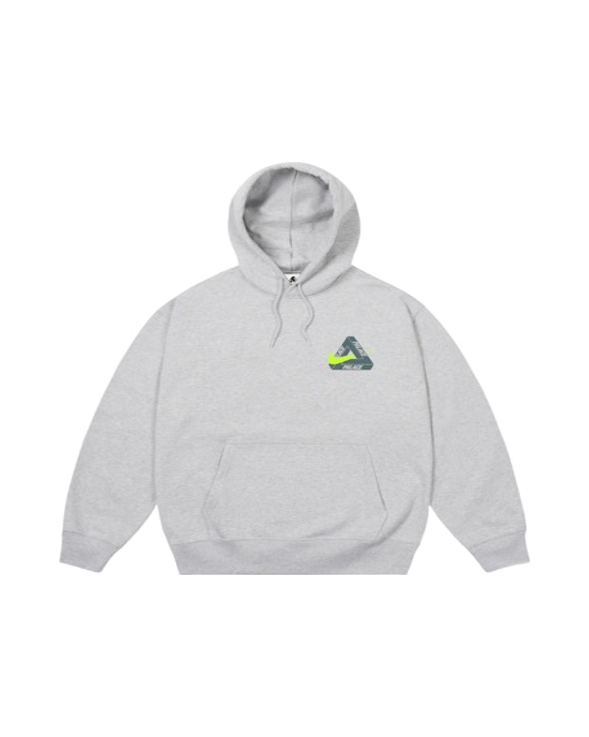 Palace x Nike Tri Swoosh Hood Grey Marl