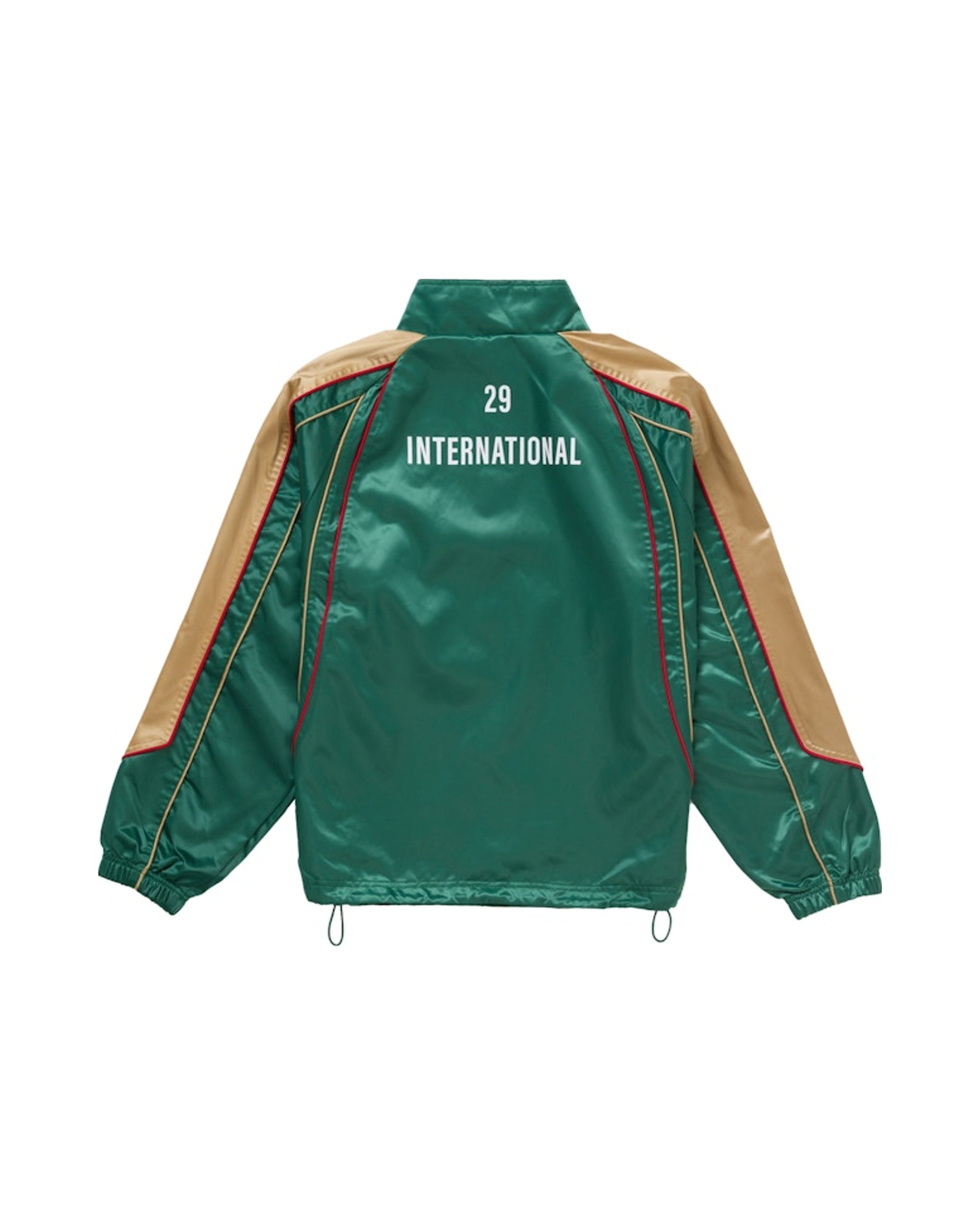 Supreme Satin Piping Pullover i grøn | STREET BILL