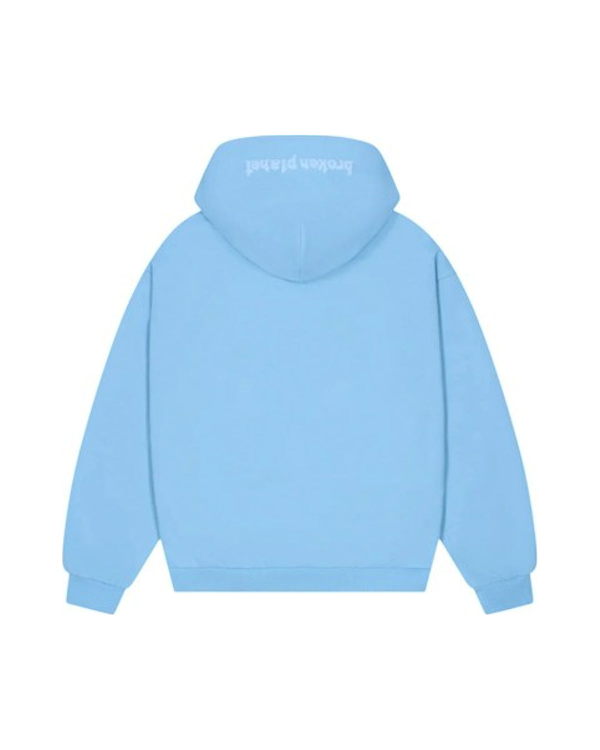 Broken Planet Market Sky Blue Zip Up Hoodie Sky Blue