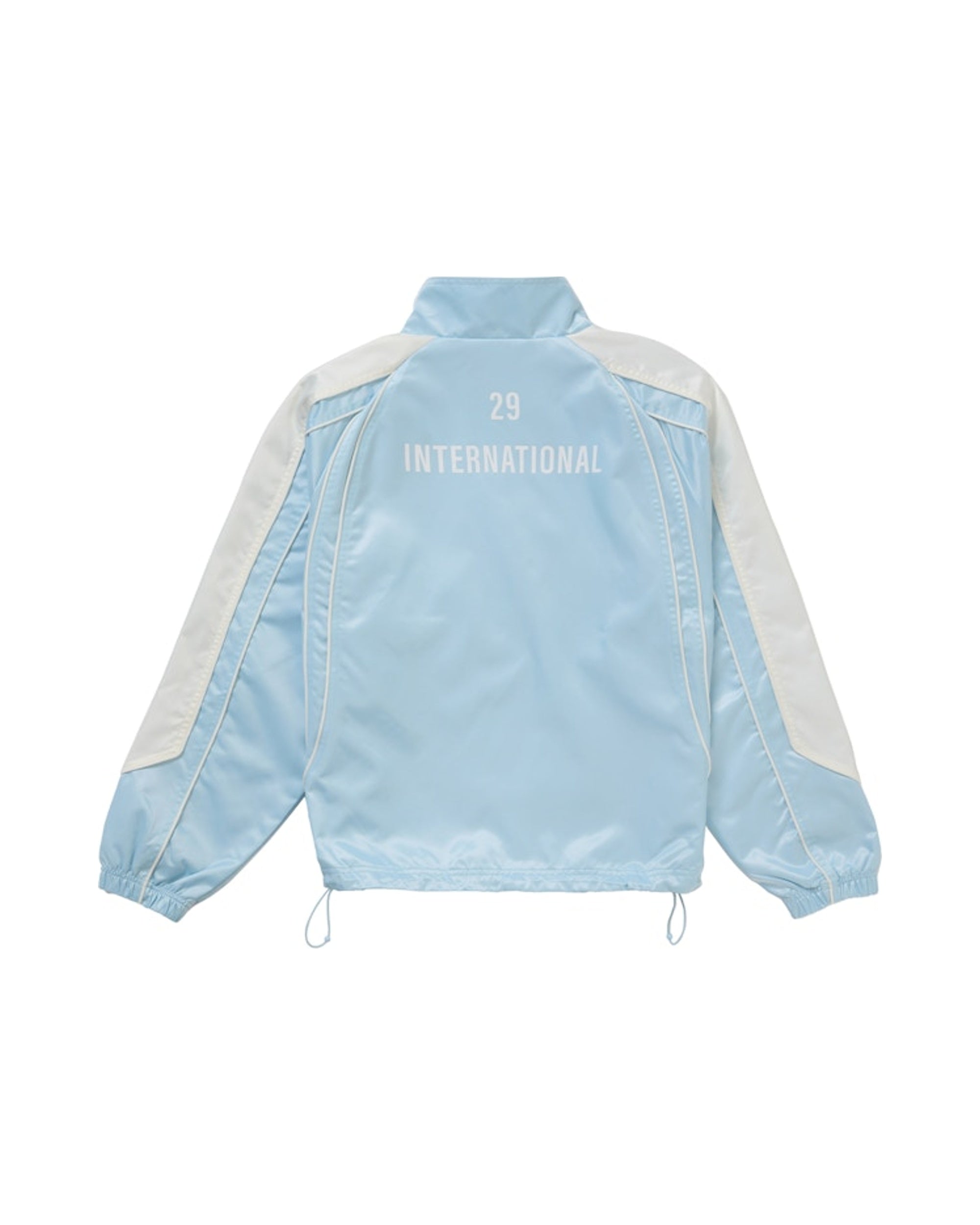 Supreme Satin Piping Pullover i Light Blue | STREET BILL