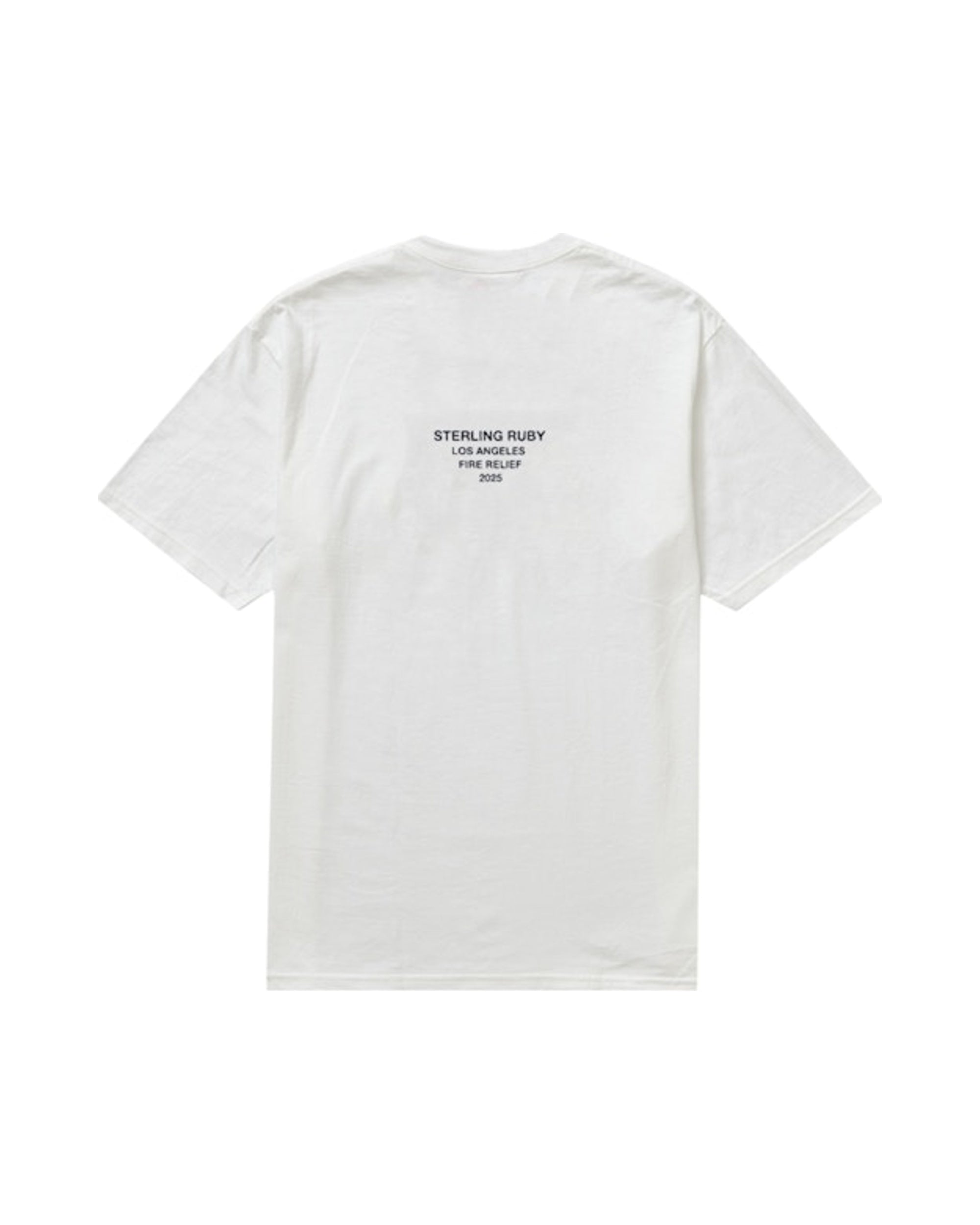 Supreme Los Angeles Fire Relief Box Logo Tee White